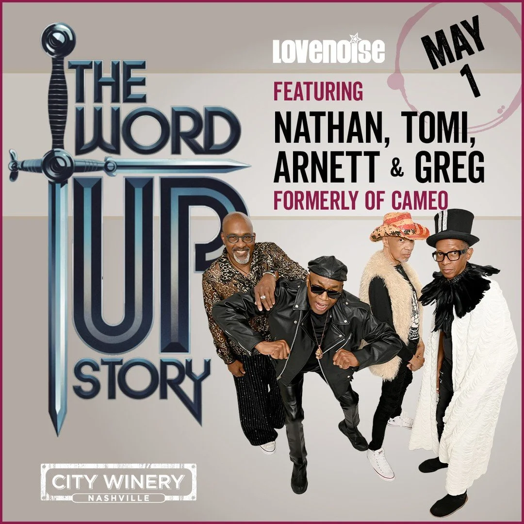 The Word Up Story is coming to @citywinerynsh on May 1st ❗️You won't want to miss this show, full of energy and absolute talent!! ⁠
⁠
May 1st - CITY WINERY⁠
⁠
🎟️Link in bio or Lovenoise.net❤️🔊