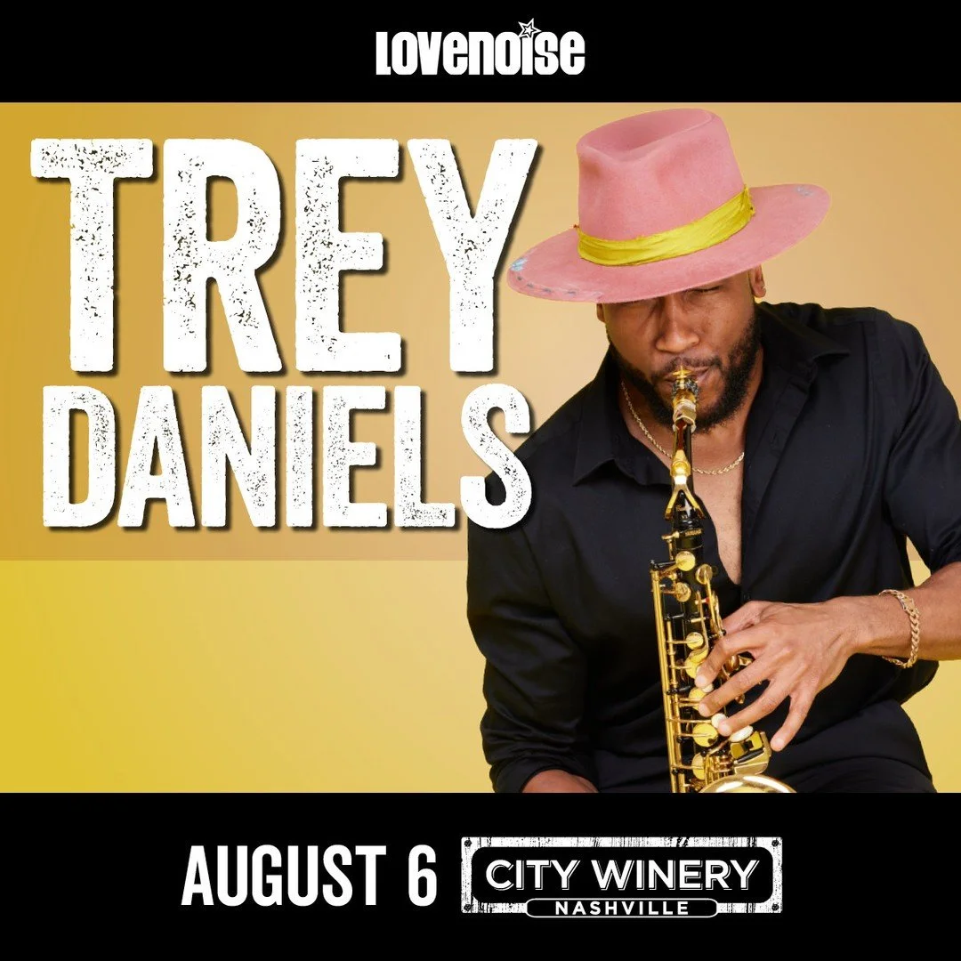 @treydanielsmusic tickets ON SALE NOW!!!!⁠
❤️🔊Tickets are available at link in bio or Lovenoise.net⁠
⁠
🗓️Aug. 6th⁠
📍City Winery