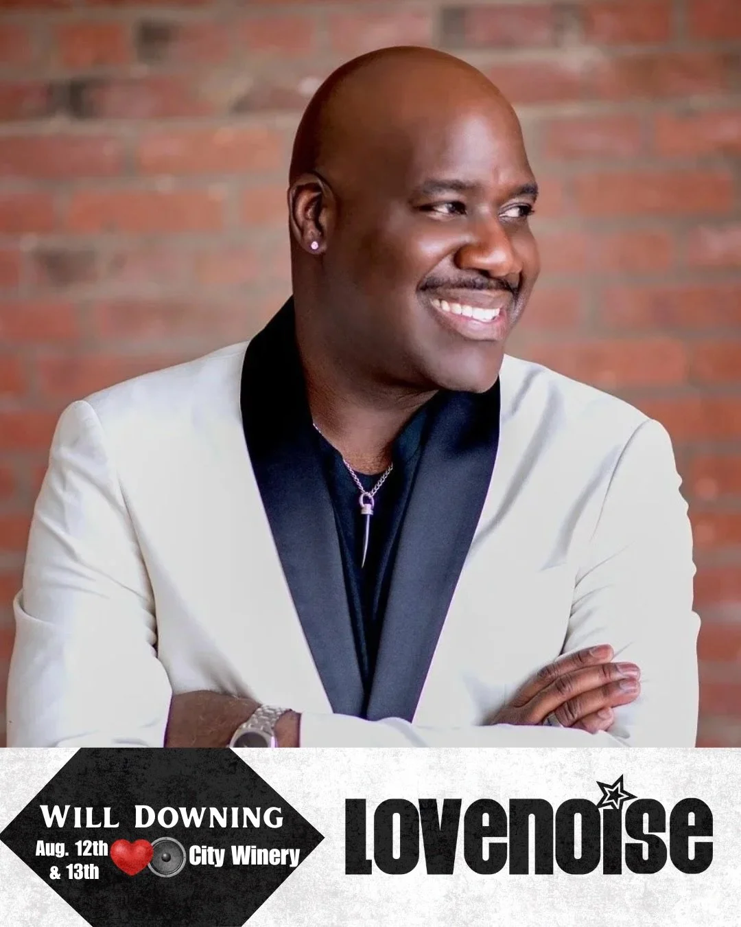 JUST ANNOUNCED &amp; ON SALE!
Will Downing &ndash; August 12th &amp; 13th

Two nights. One legendary voice. ✨🍷
Lovenoise presents Will Downing LIVE at City Winery Nashville August 12th &amp; 13th.

Smooth vocals, grown vibes, and a night made for tr