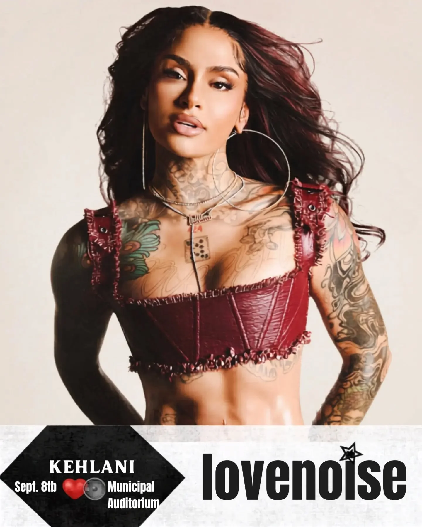 JUST ANNOUNCED! THE KEHLANI WORLD TOUR: North America is coming to Nashville Municipal Auditorium on September 8th with special guests @durandbernarr, @isaiahuron, @thefcknartist, and @waseelway! Tickets on sale this Friday at 10AM. Sign up now for e