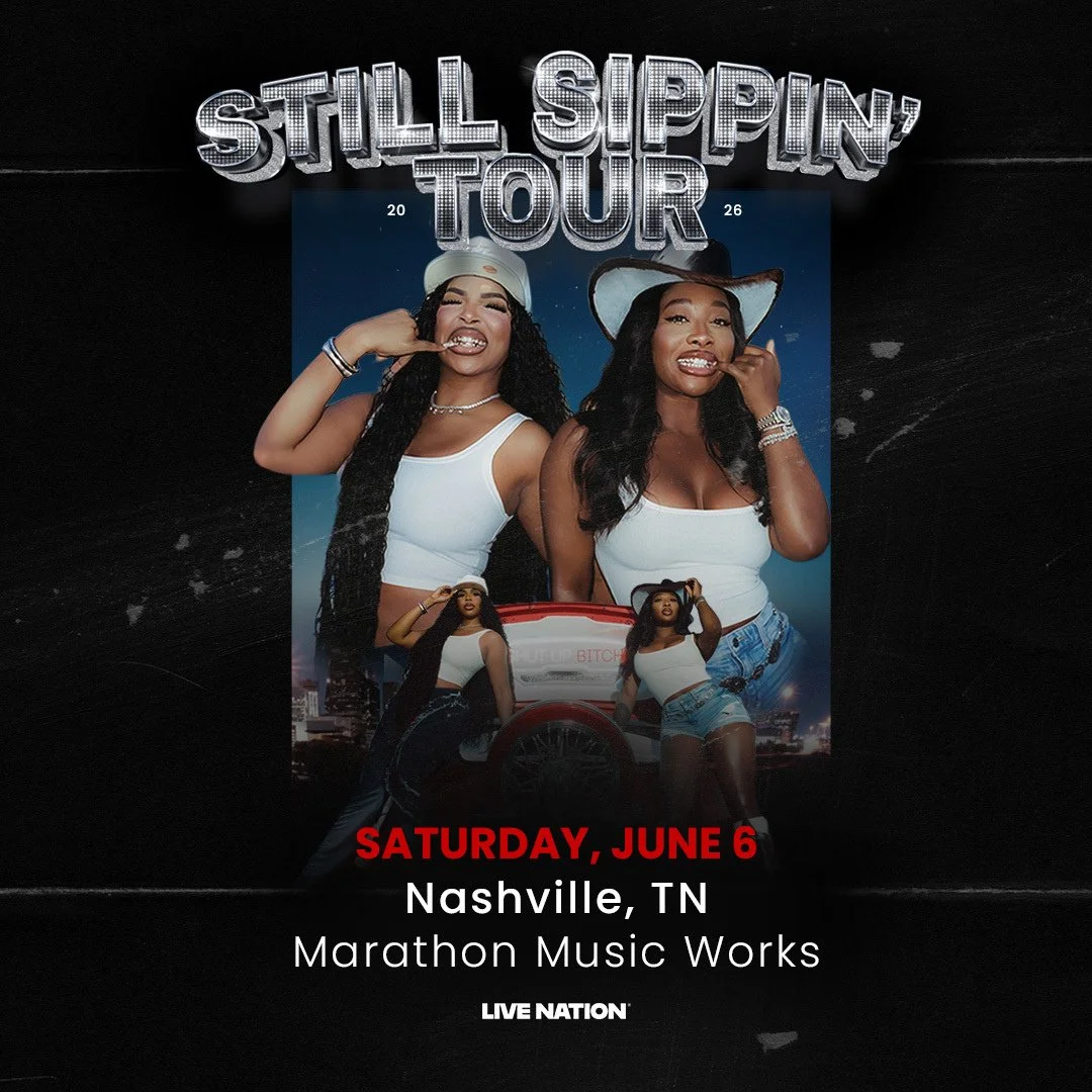 OFFICIALLY ONE DAY UNTIL @pour_minds takes the Marathon Music Works stage❗️⁠Thanks again #Nashville, for a SOLD OUT  Still Sippin' Tour⁠ date!⁠
⁠
❤️🔊Can't wait to see you at THE SHOW!🔥⁠
⁠
🗓️June 6th⁠
📍Marathon Music Works