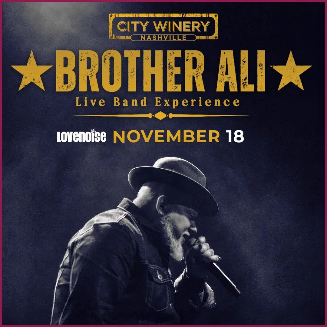 🎟️🚨On sale now!🚨🎟️ - Calling all Hip-Hop Heads....don&rsquo;t miss @brotheraliisblind  November 18th at @citywinerynsh ⁠
⁠
🎟️🔗Tickets at link in bo!