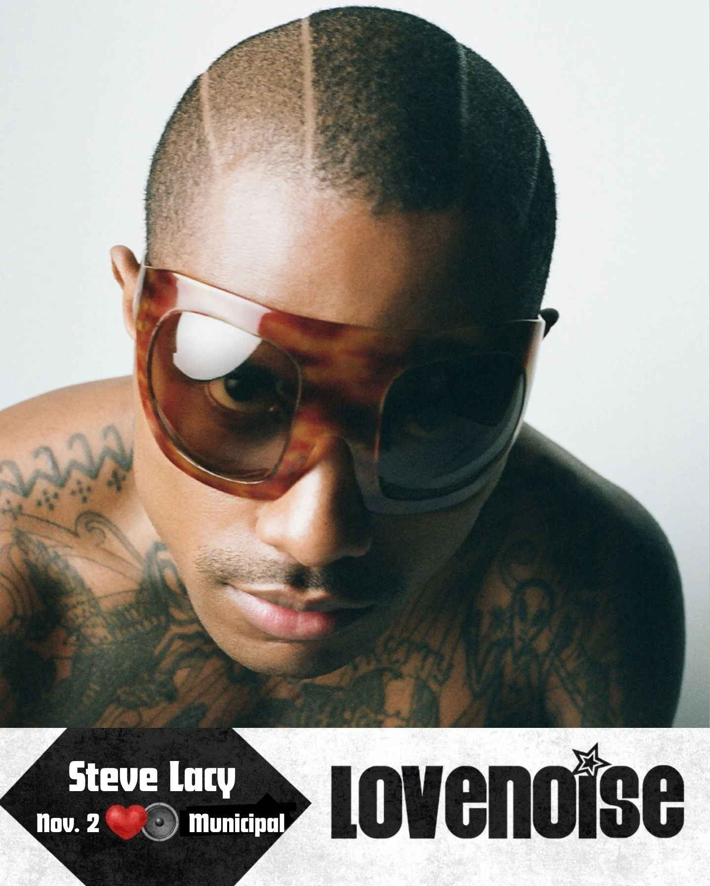 Lovenoise is excited to announce STEVE LACY &mdash; OH YEAH? TOUR 2026 is coming to Nashville! 🔥⁠
⁠
📍 Nashville Municipal Auditorium⁠
📅 November 2, 2026⁠
⁠
Public tickets go on sale Friday, August 14 at 10AM.⁠
⁠
Steve Lacy in Nashville is a must-s