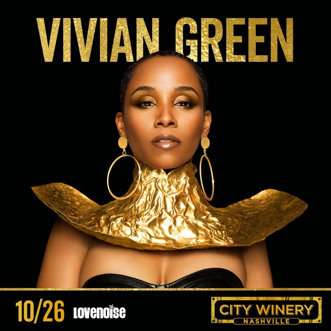 A little soul. A little romance. A lot of Vivian Green. ✨⁠
⁠
Spend your October 26 with one of R&amp;B's most distinctive voices as Vivian Green brings her soulful sound to City Winery Nashville.⁠
⁠
This one is for the lovers, the grown, and everybod