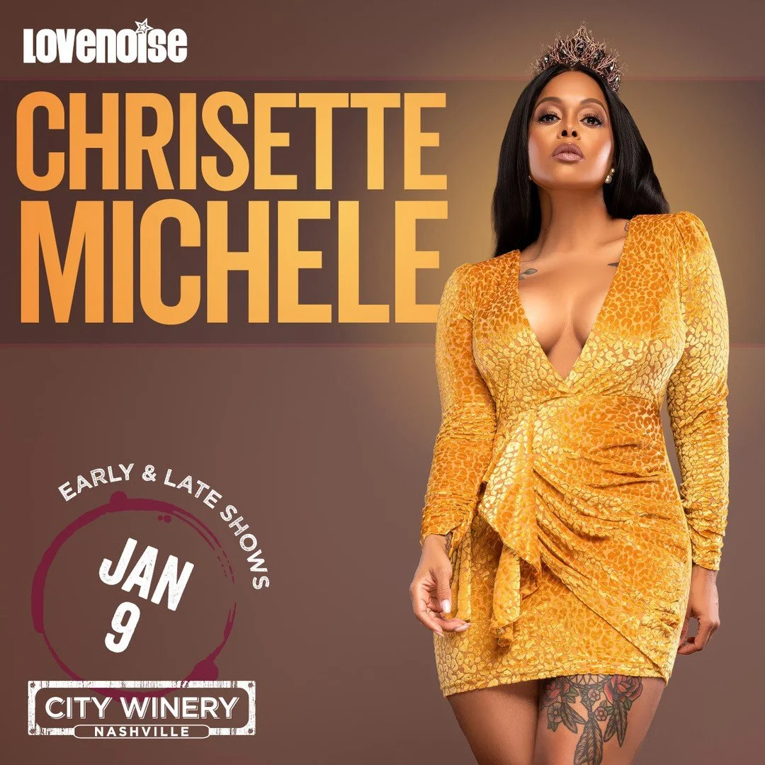 A VOICE WORTH SAVING THE DATE FOR! ⁠
⁠
✨ CHRISETTE MICHELE IS COMING TO NASHVILLE. ✨⁠
⁠
A voice that helped define an era of contemporary R&amp;B, Chrisette Michele is bringing her powerhouse vocals, soulful melodies, and signature sound back to the 