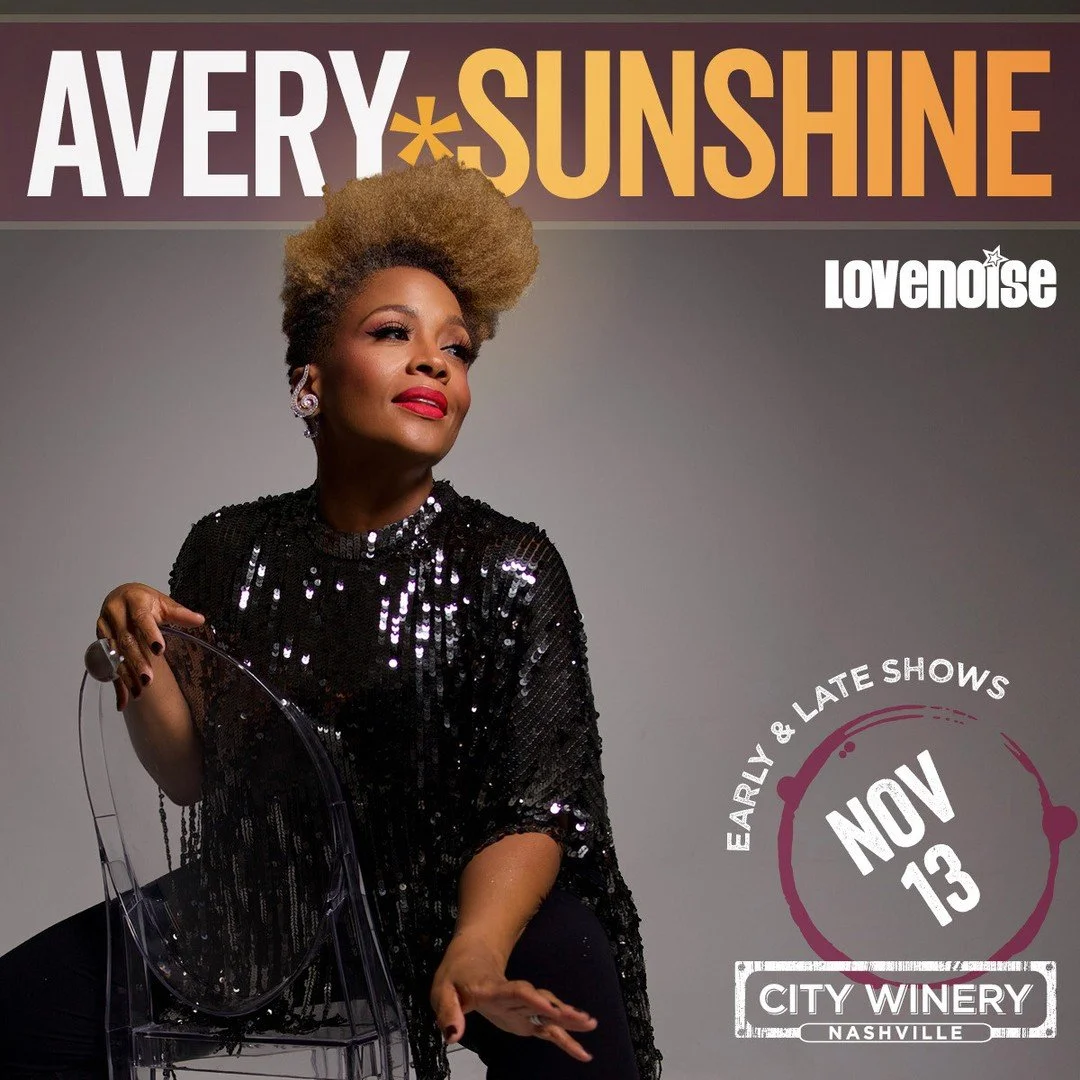 ✨ A LITTLE SUNSHINE IS COMING TO NASHVILLE! ✨⁠
⁠
TWO SHOWS!!! 6 pm &amp; 9:30 pm⁠
⁠
The incomparable Avery*Sunshine is bringing her signature blend of soul, jazz, R&amp;B, and pure joy to City Winery Nashville on November 13. 🎹🎤⁠
⁠
Known for her po