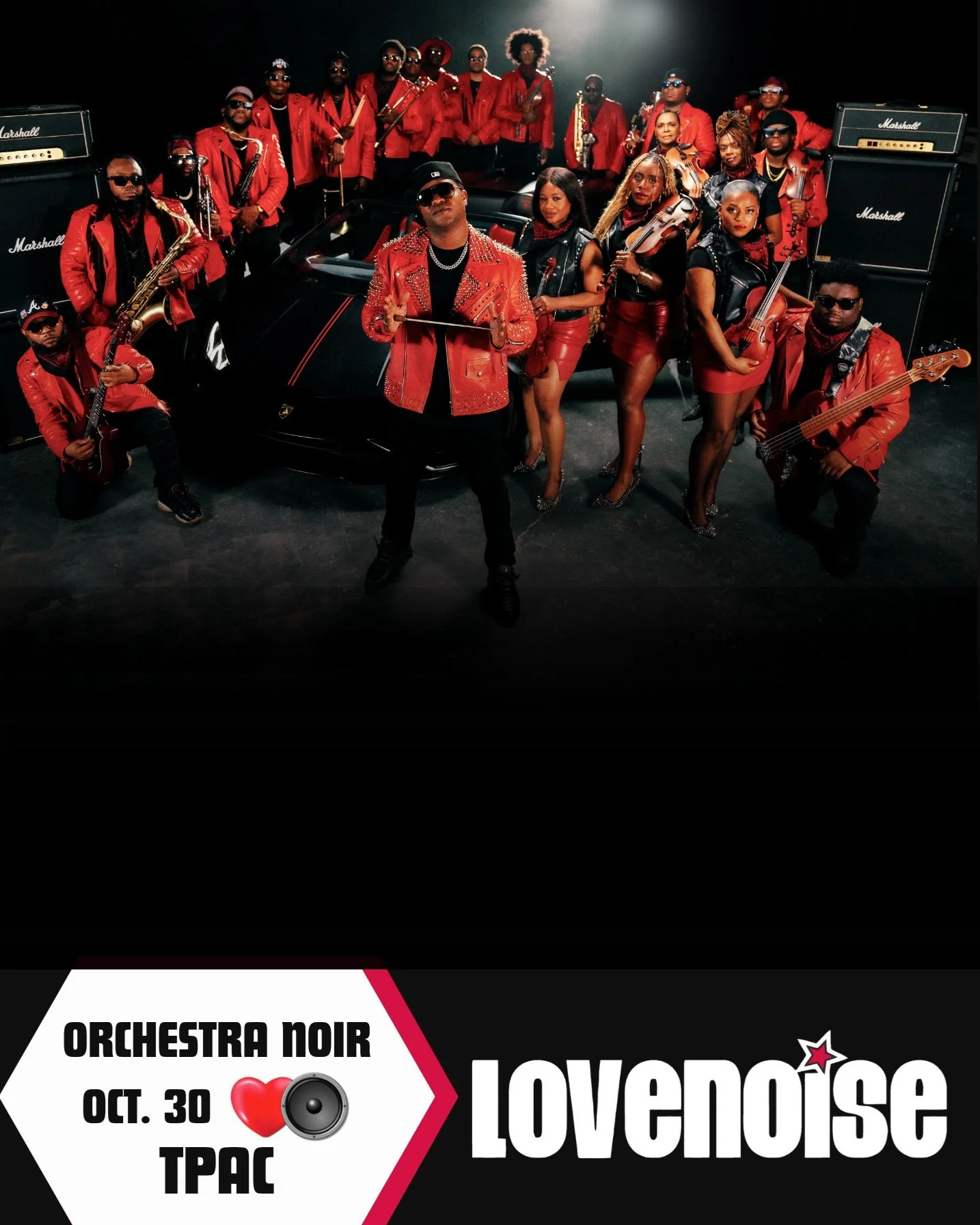 🎻🔥 JUST ANNOUNCED!!! 

Experience Orchestra Noir: The Culture 2000 Tour II live at TPAC Jackson Hall on October 30!

Where symphonic strings meet the sounds that defined an era, Orchestra Noir brings a bold, high-energy celebration of Black culture