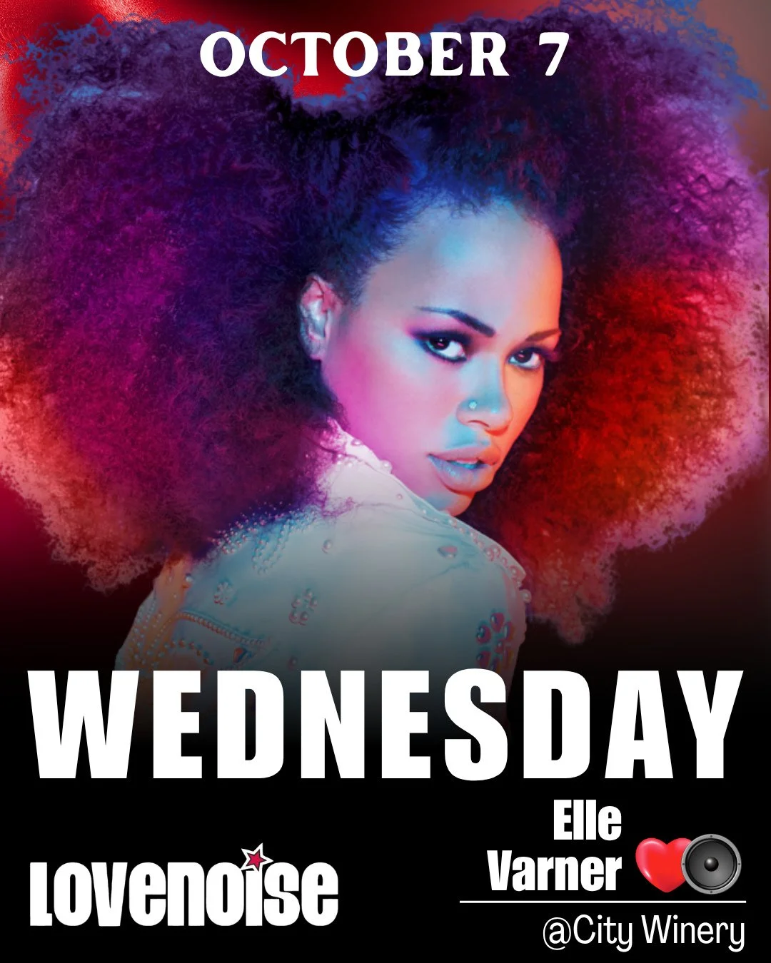 🎶 NASHVILLE, YOUR NIGHT WITH ELLE VARNER IS ALMOST HERE. ✨⁠
⁠
On October 7, the powerhouse voice behind &ldquo;Only Wanna Give It to You&rdquo; and &ldquo;Refill&rdquo; takes the stage at City Winery Nashville.⁠
⁠
If soulful vocals, grown R&amp;B, a
