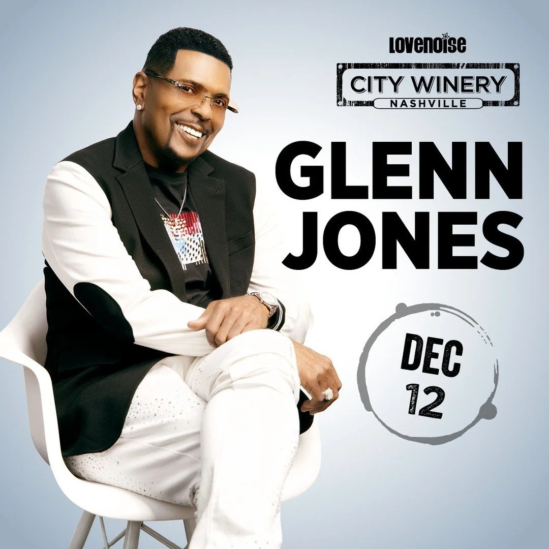 If real R&amp;B is your love language, we&rsquo;ve got plans for you! 🔥 Glenn Jones is coming to City Winery Nashville on December 12, bringing the soulful vocals and timeless classics that make you FEEL every note.⁠
⁠
From &ldquo;Show Me&rdquo; to 