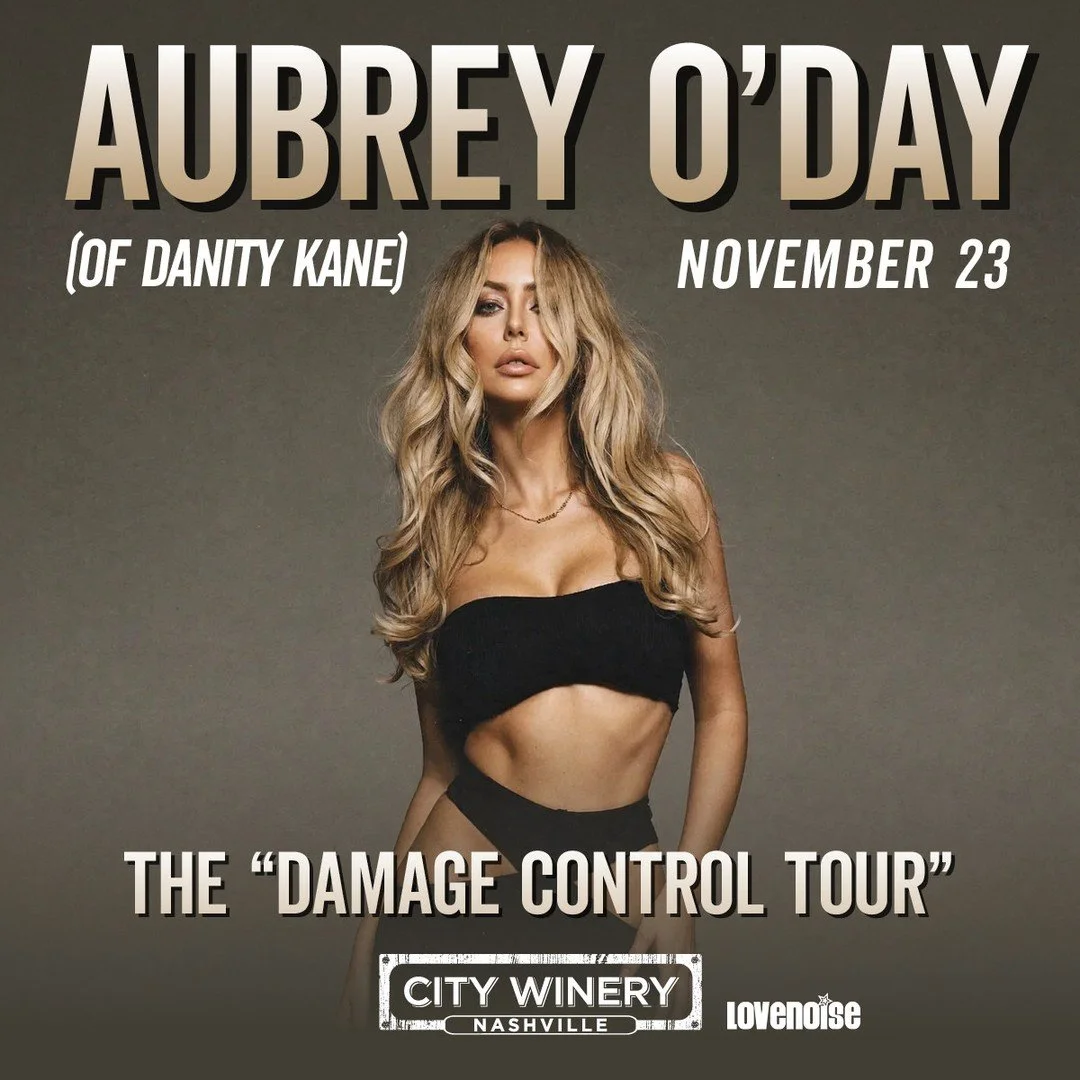 ✨ NASHVILLE, AUBREY O&rsquo;DAY IS COMING YOUR WAY! ✨⁠
⁠
From her days with Danity Kane to her pop duo, DUMBLONDE, Aubrey O&rsquo;Day has never been one to play it safe! 🔥 Now, she&rsquo;s bringing her star power to City Winery Nashville on November