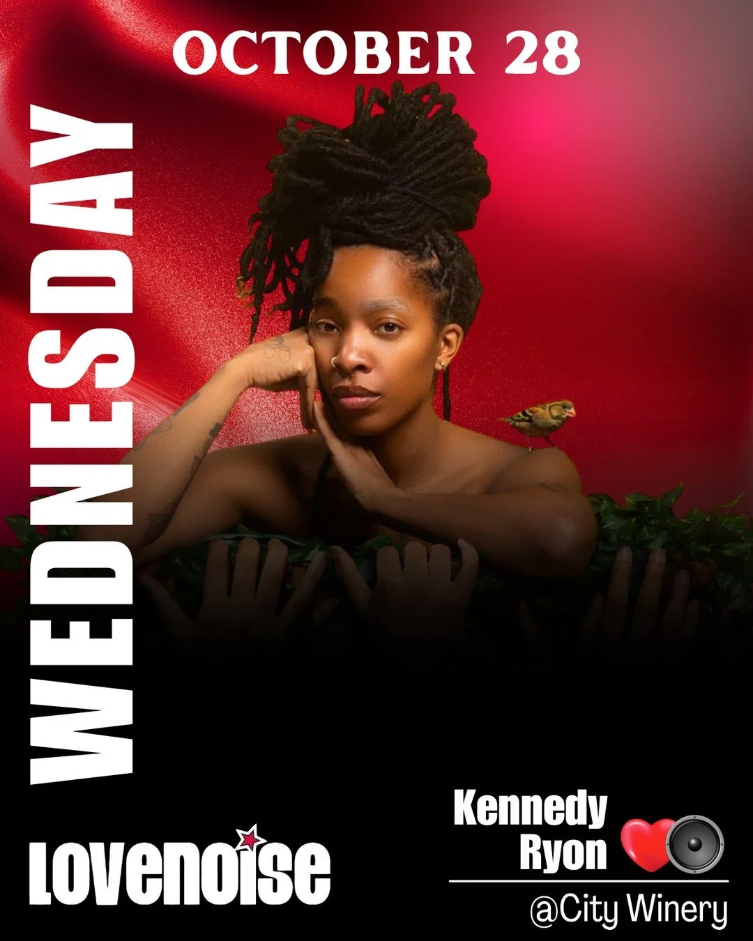 Nashville, make room for Kennedy Ryon! 🎤✨⁠
⁠
Catch her LIVE at City Winery Nashville on October 28 for an evening of incredible vocals, soulful vibes, and music that speaks for itself. 🎶🍷⁠
⁠
🎟️ Tickets available at LINK IN BIO!⁠
⁠
#LovenoisePrese