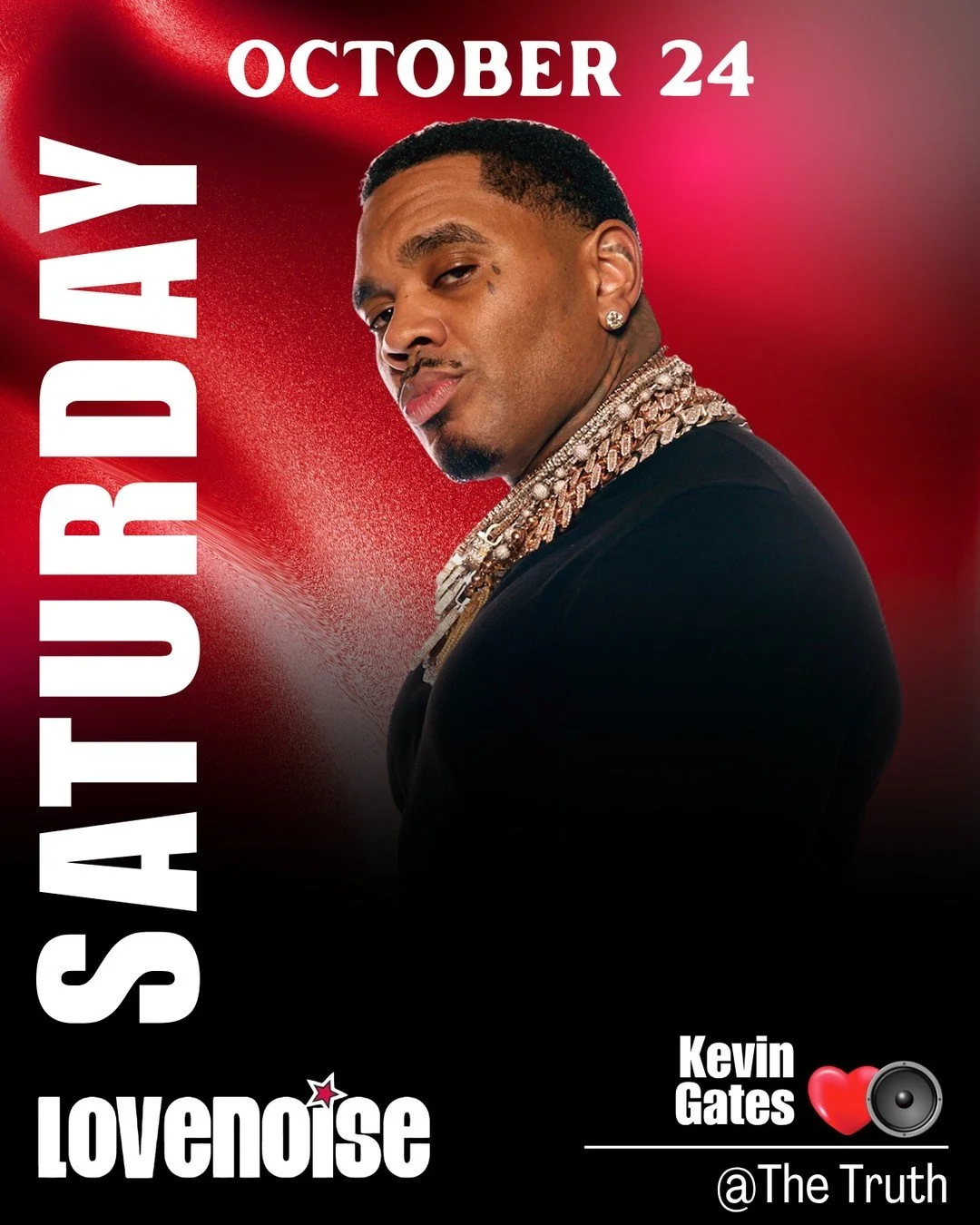 🚨 NASHVILLE, YOU SOLD IT OUT! 🚨⁠
⁠
If you were lucky enough to get your tickets, you&rsquo;re in for a big night! 🔥 Kevin Gates takes over The Truth on October 24, and it&rsquo;s officially SOLD OUT! 🎟️💯⁠
⁠
No tickets left, just bragging rights 