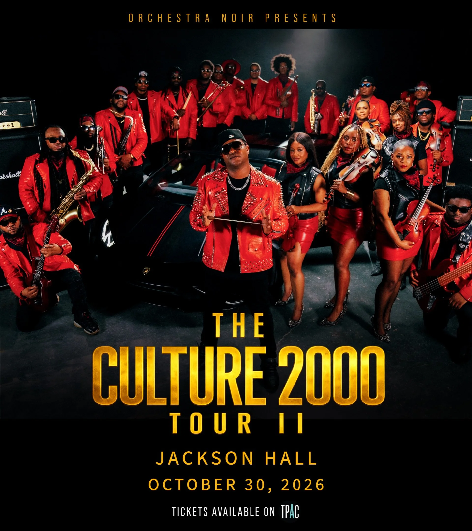 🚨 LAST CHANCE, NASHVILLE! 🎻

Your chance to experience Orchestra Noir: The Culture 2000 Tour II LIVE at TPAC&rsquo;s Jackson Hall is almost here! TONIGHT, October 30 is your night to relive the music, memories, and culture that defined a generation