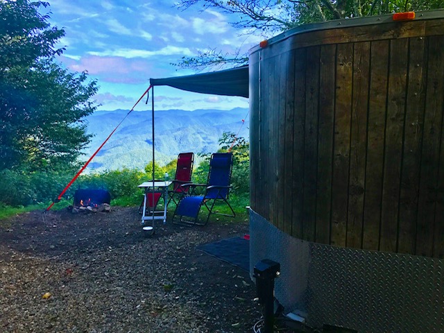 “Our camp spot #22.”