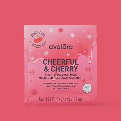 Cheerful & Cherry face mask (limited edition)