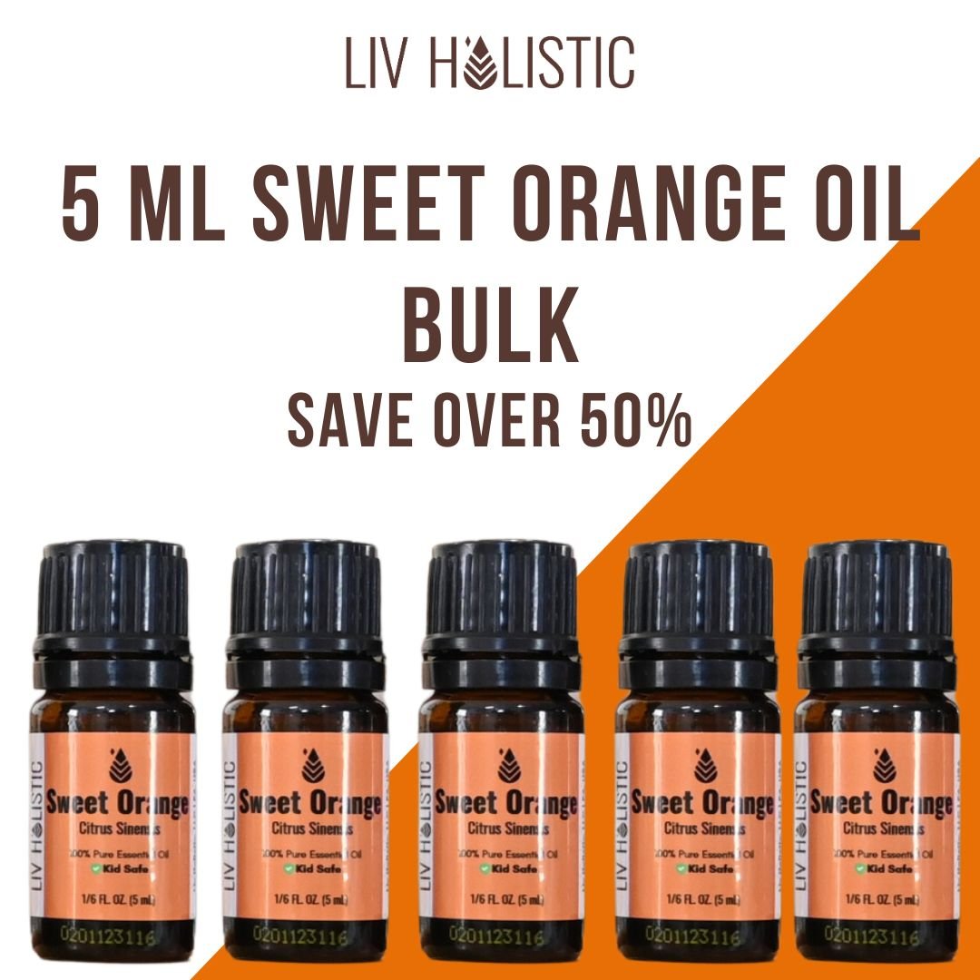 Sweet Orange Oil Bulk (5, 5ml bottles) over 50% off!