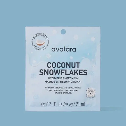 Avatara Face Mask - Coconut Snowflakes (limited edition)