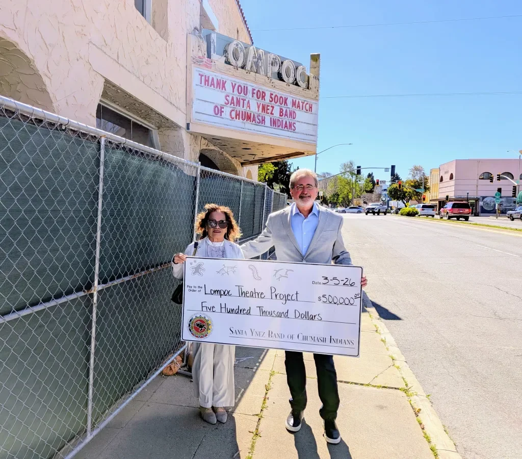 Santa Ynez Band of Chumash Indians Donate $500k to Lompoc Theatre Project
