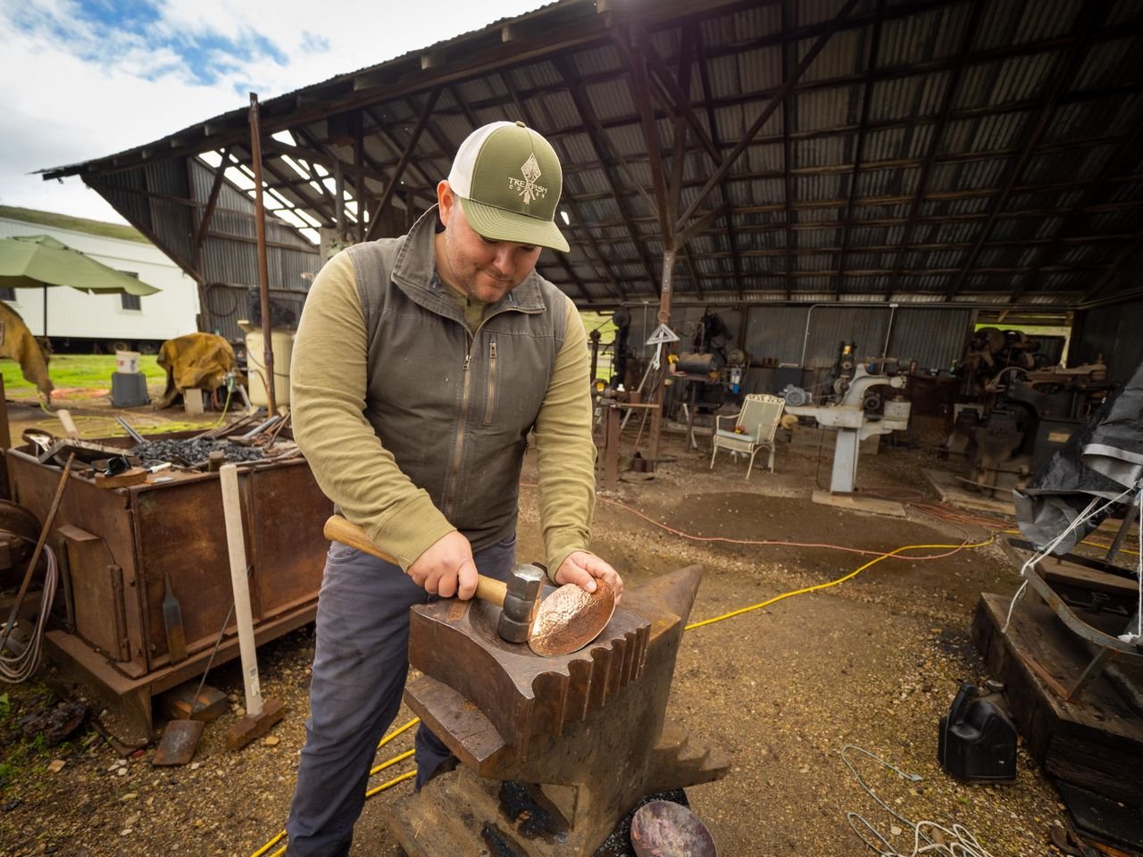 Copper Artist is First Speaker in New Series at Chumash Museum