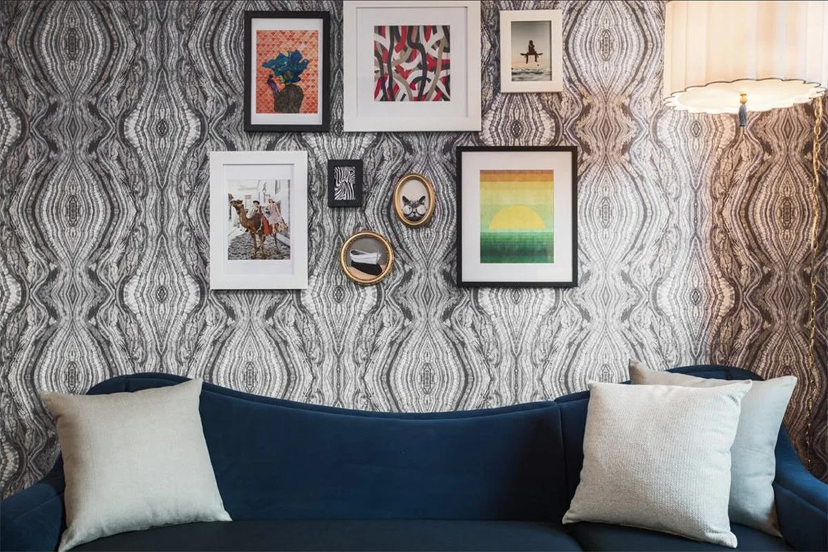 Kimpton Monaco Chicago gallery wall art