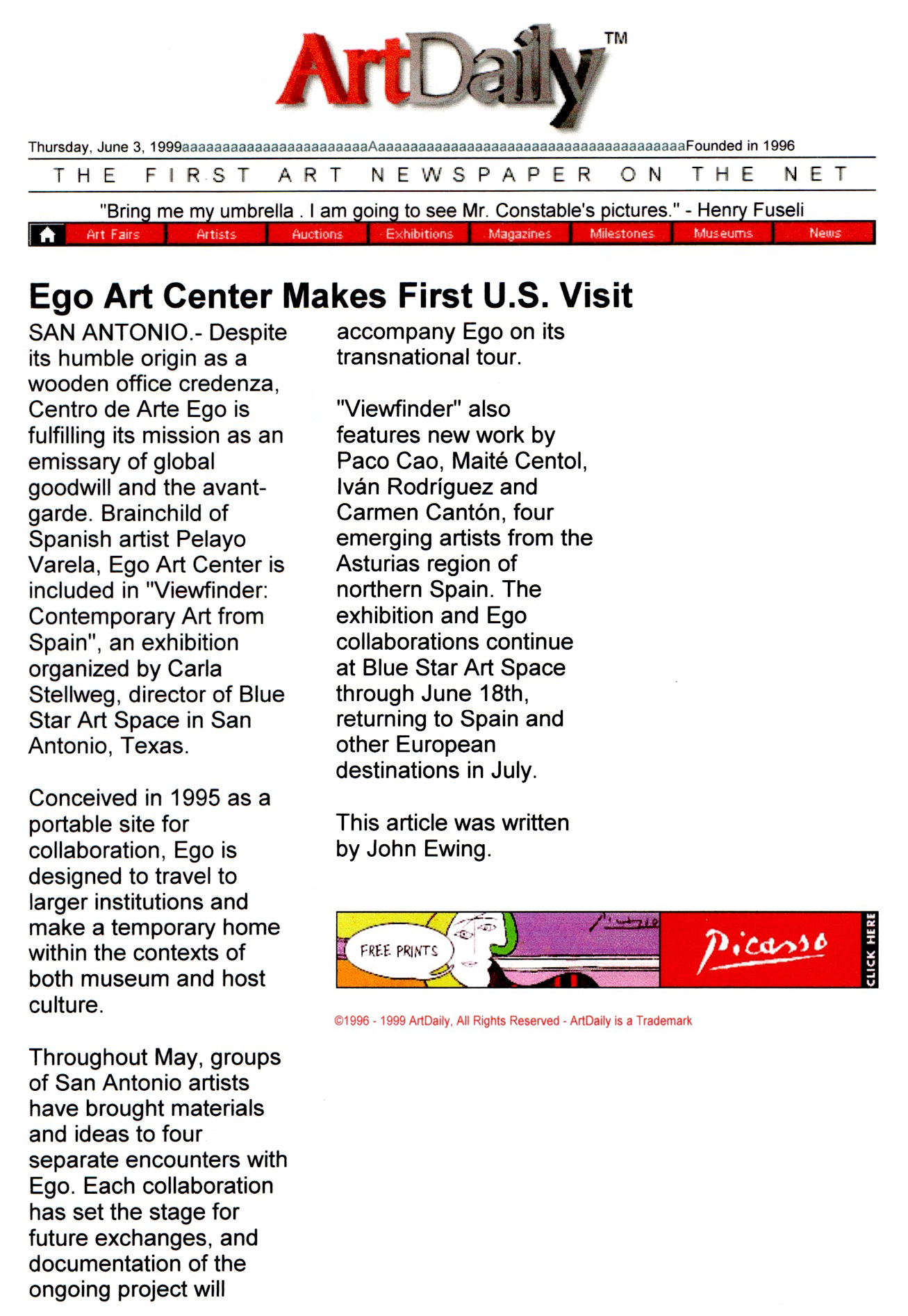 ArtDaily.com_1999_Ego Art Center