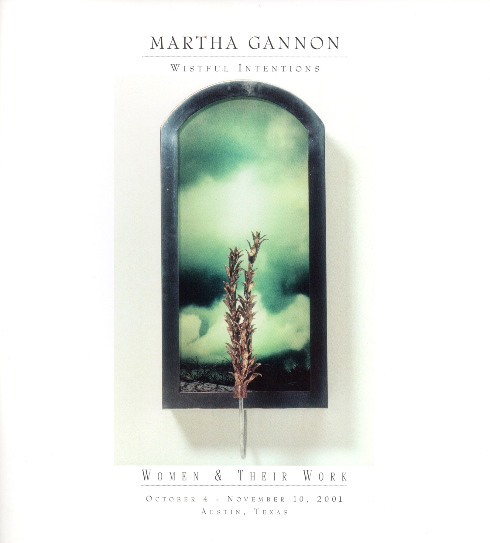 Martha Gannon_Wistful Intentions_Women and Their Work_Austin_2001