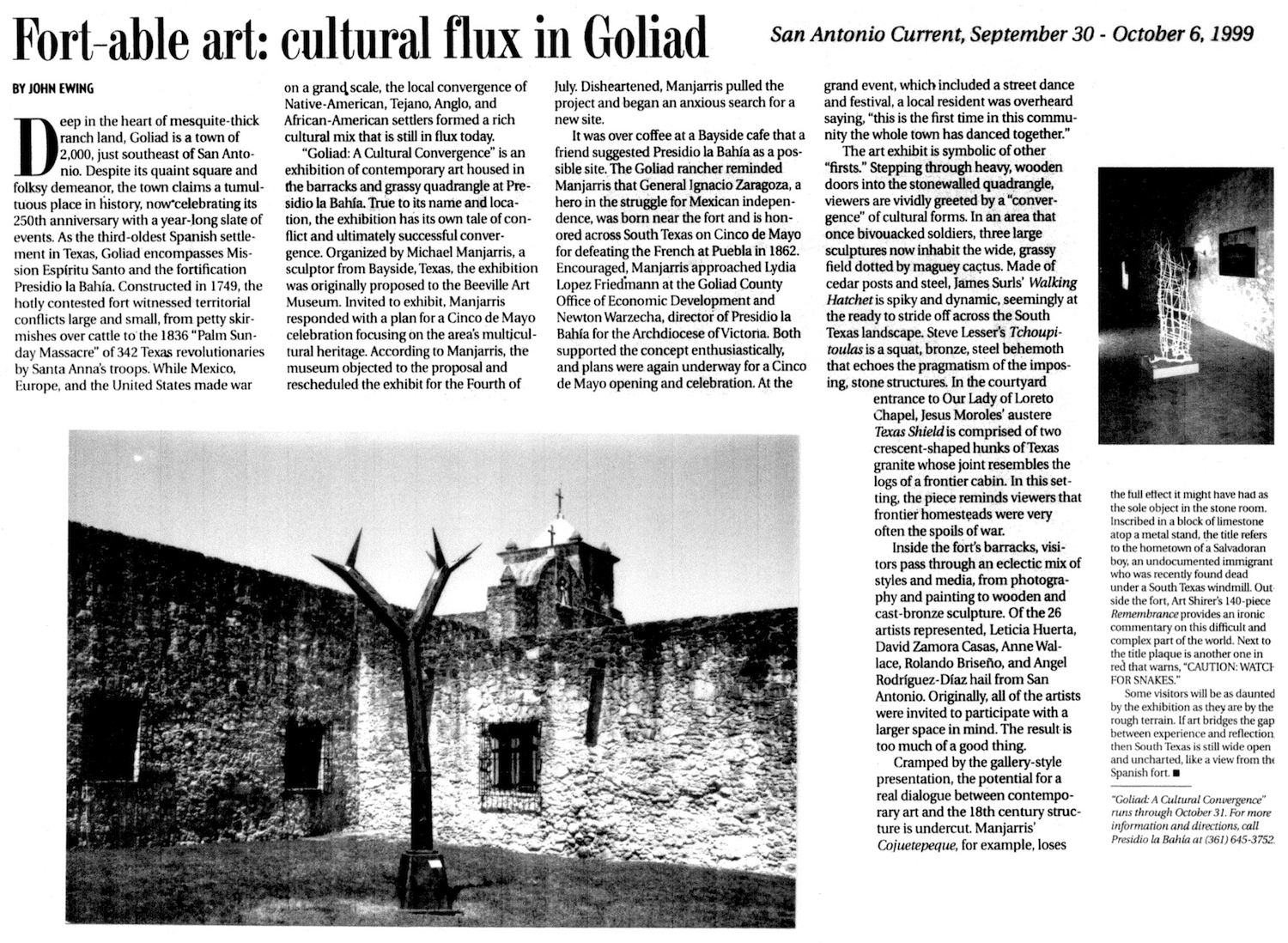 SC_1999_Sept. 30-Oct. 6_Goliad, A Cultural Convergence