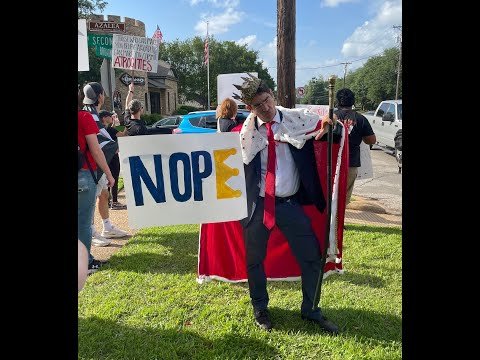 No Kings Protest - Tyler, TX - June 14, 2025
