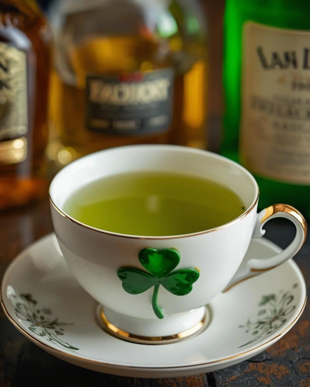 Eliminating or reducing alcohol consumption is a great way to cut down on empty calories and improve sleep. 

This is your reminder that your Irish ancestors drank lots of tea!