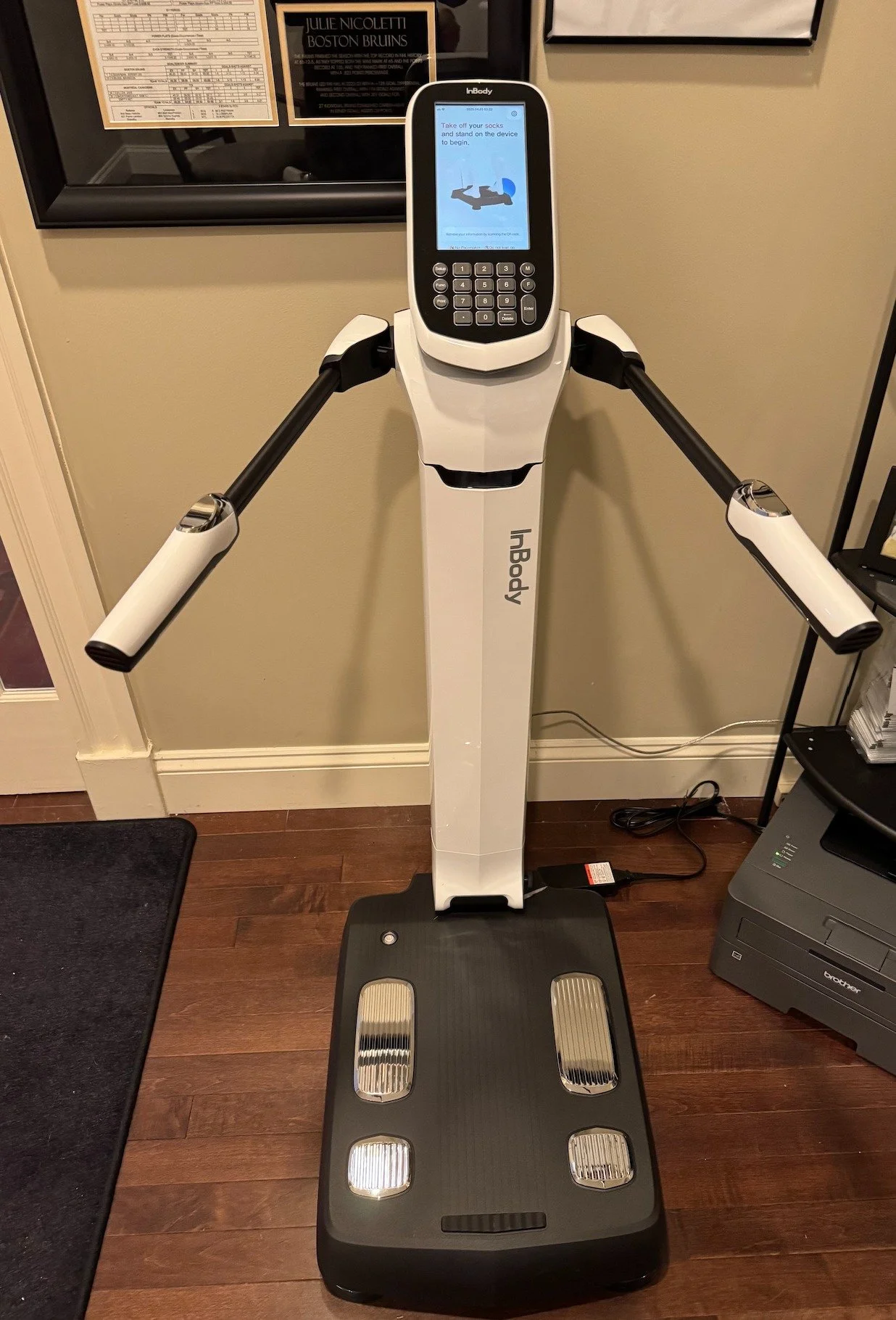 My InBody scale provides a clear measurement of my clients' progress and body composition, not just body weight.