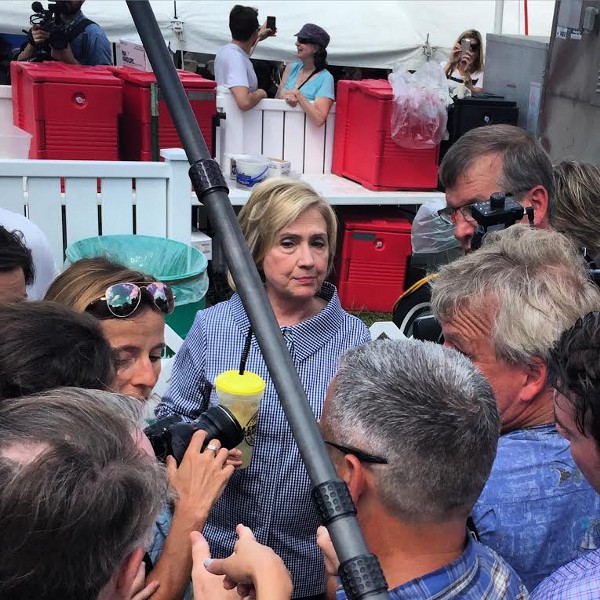 Direct Edge Campaigns CEO Gregory Gleaves visits 2015 Iowa State Fair