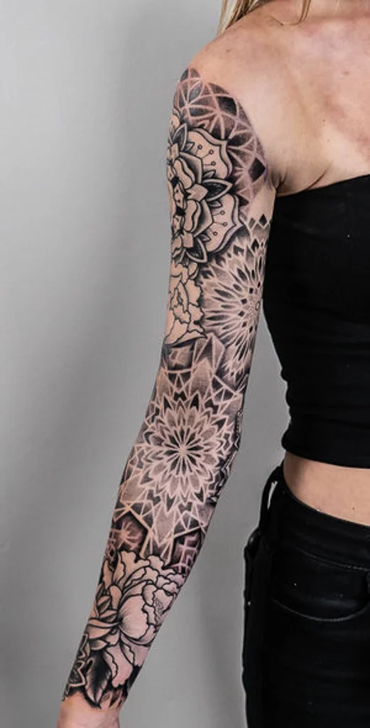 Custom Mandala+Arm+Sleeve+By+Jon+Hanna+at+Certified+Tattoo+Studios.jpg
