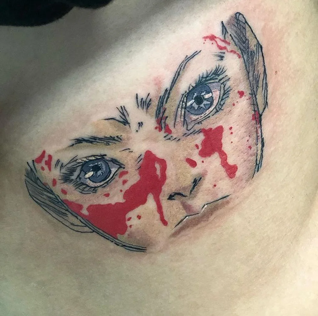 Custom Magna Style Kill Bill Inspired Tattoo by Grime2 at Certified Tattoo Studios Denver Co.jpg