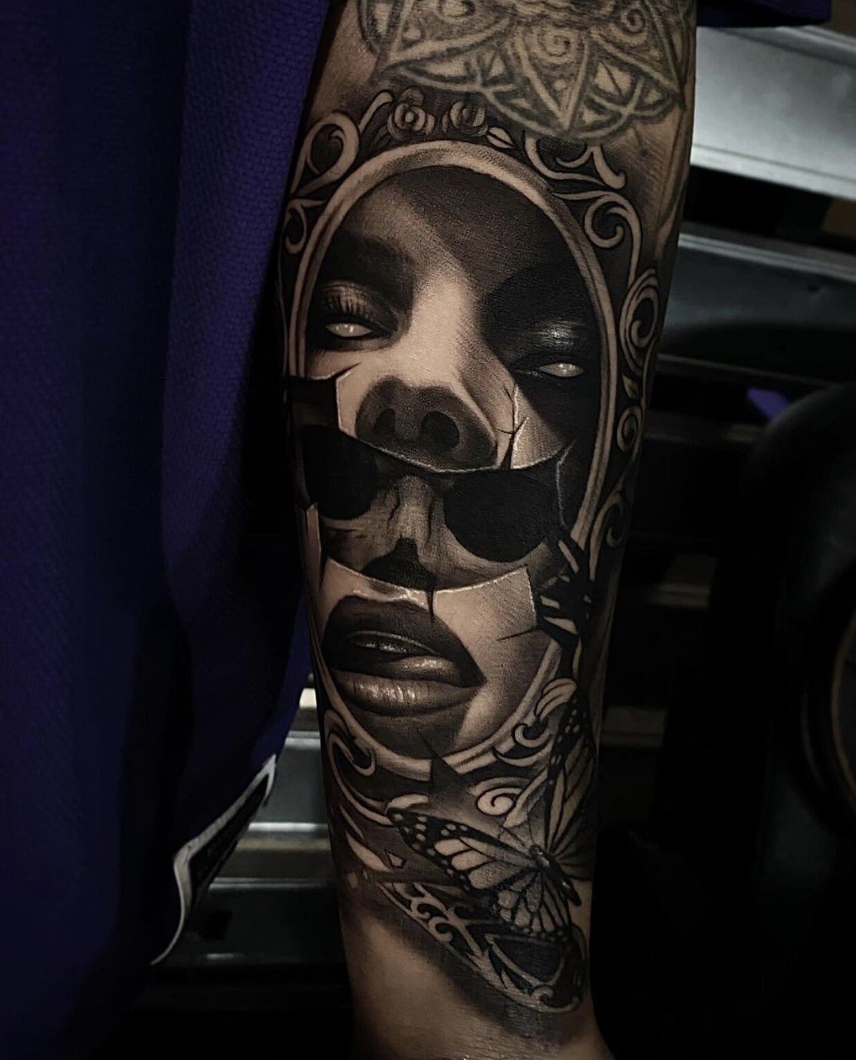 Black and Grey Realism Tattoos  Inkaholik Tattoos and Piercing Studio