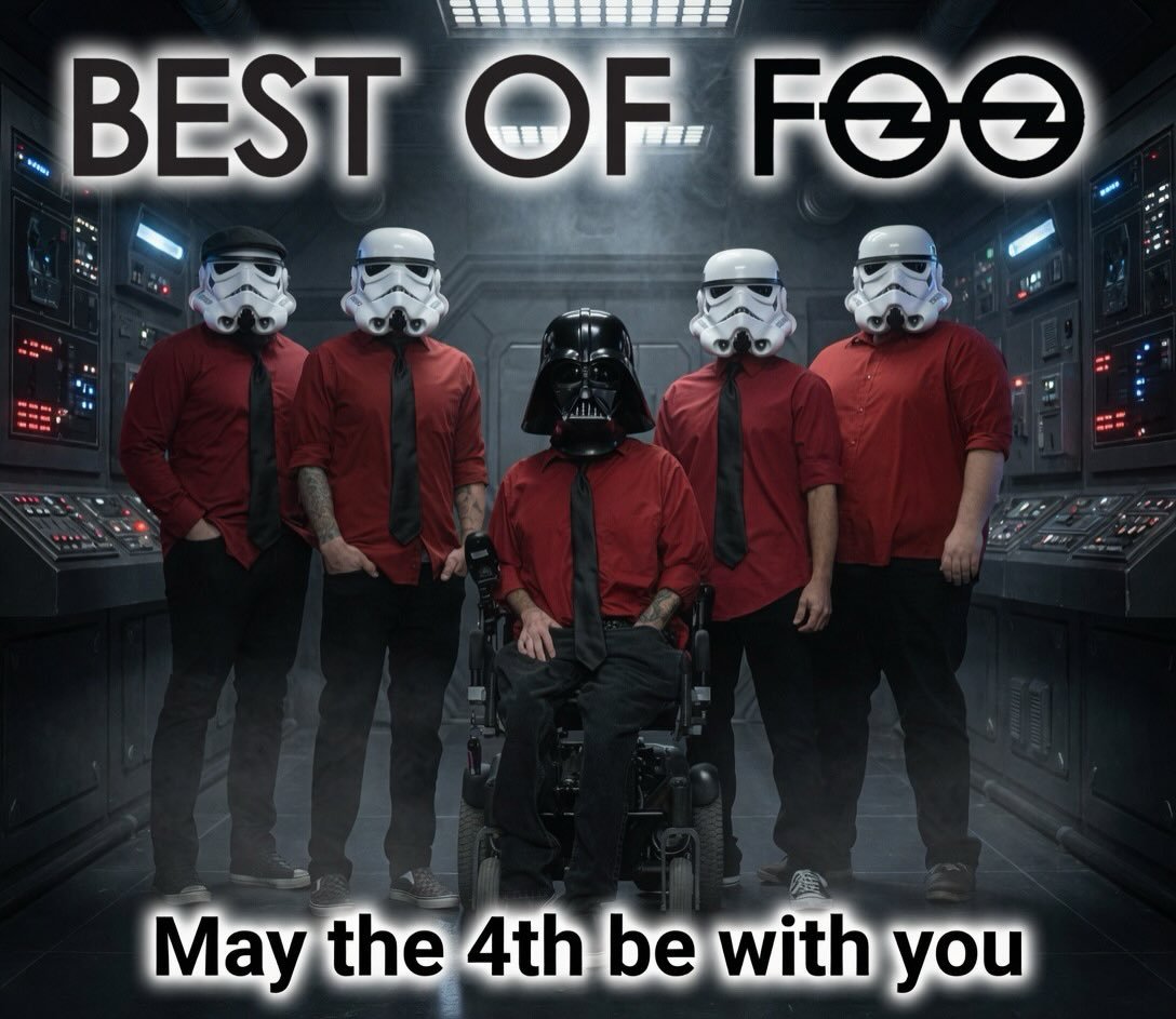 May The 4th Be With You! #starwars #maythe4thbewithyou #bestoffooband #therollinggrohl @starwars