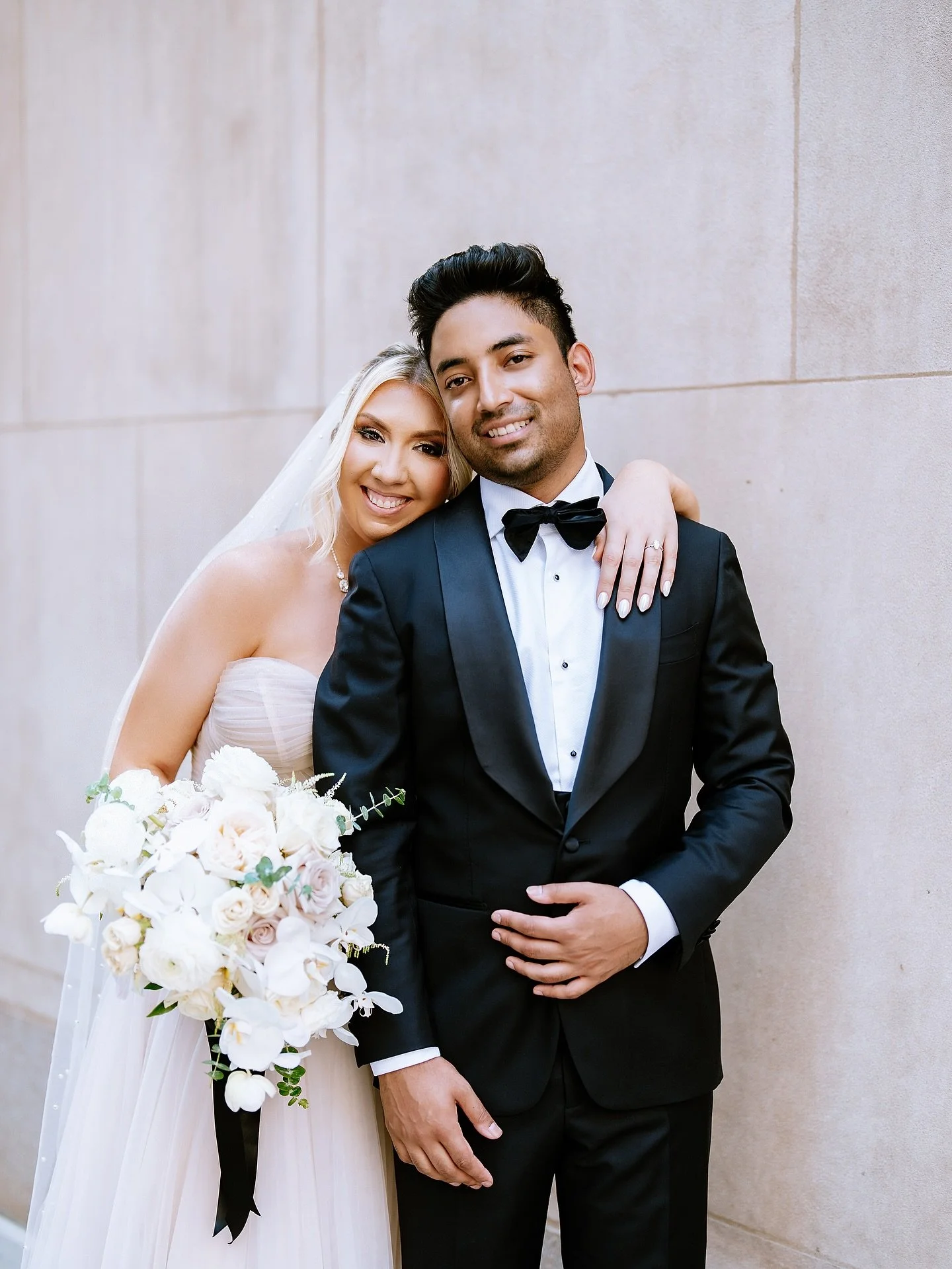 Guys, they did it! Let me introduce you Husband and Wife!!! 😍❤️ Michelle and Reuben!!!

Once I stepped into the space I was speechless. It&rsquo;s always nice to come back to the @post433events , but the way @yannidesignstudio transformed the ballro