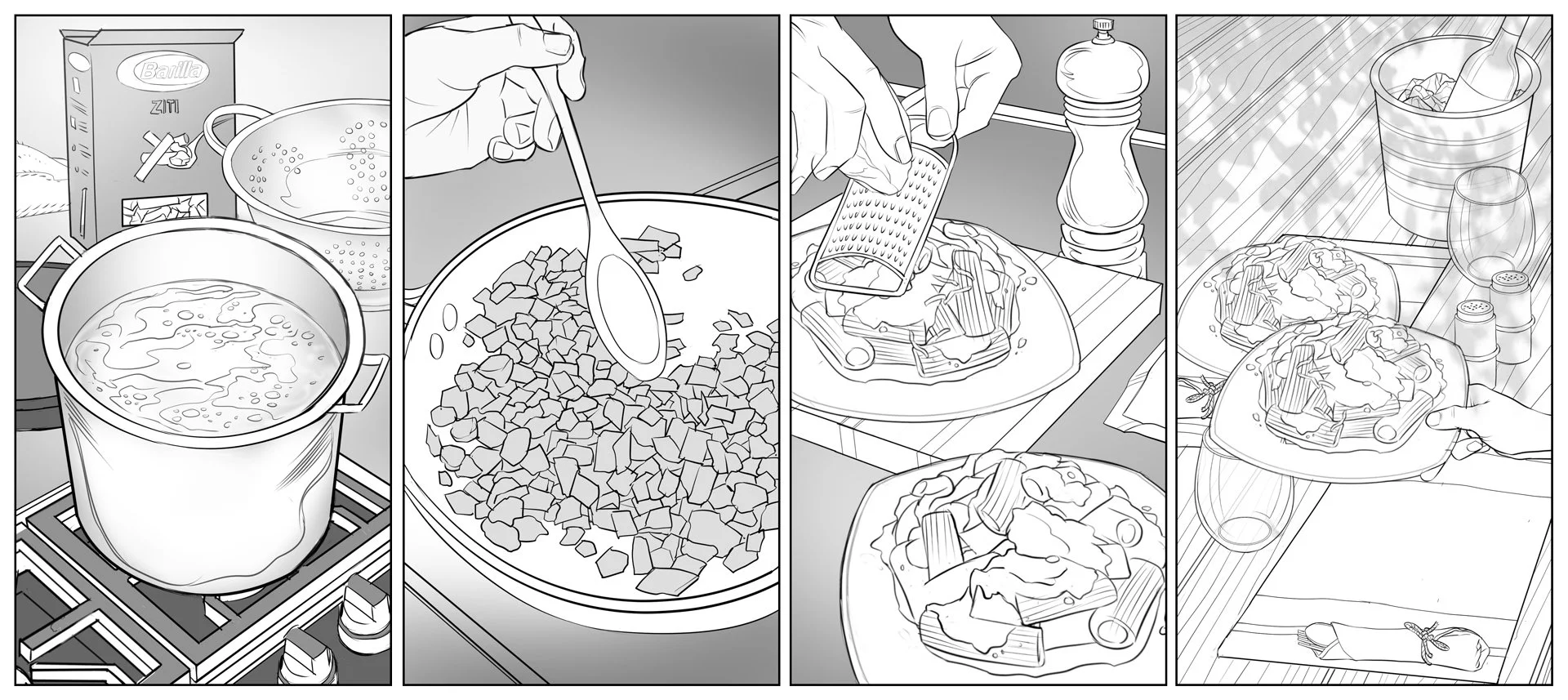 Barilla Pasta,“Fresco” - Social Video boards