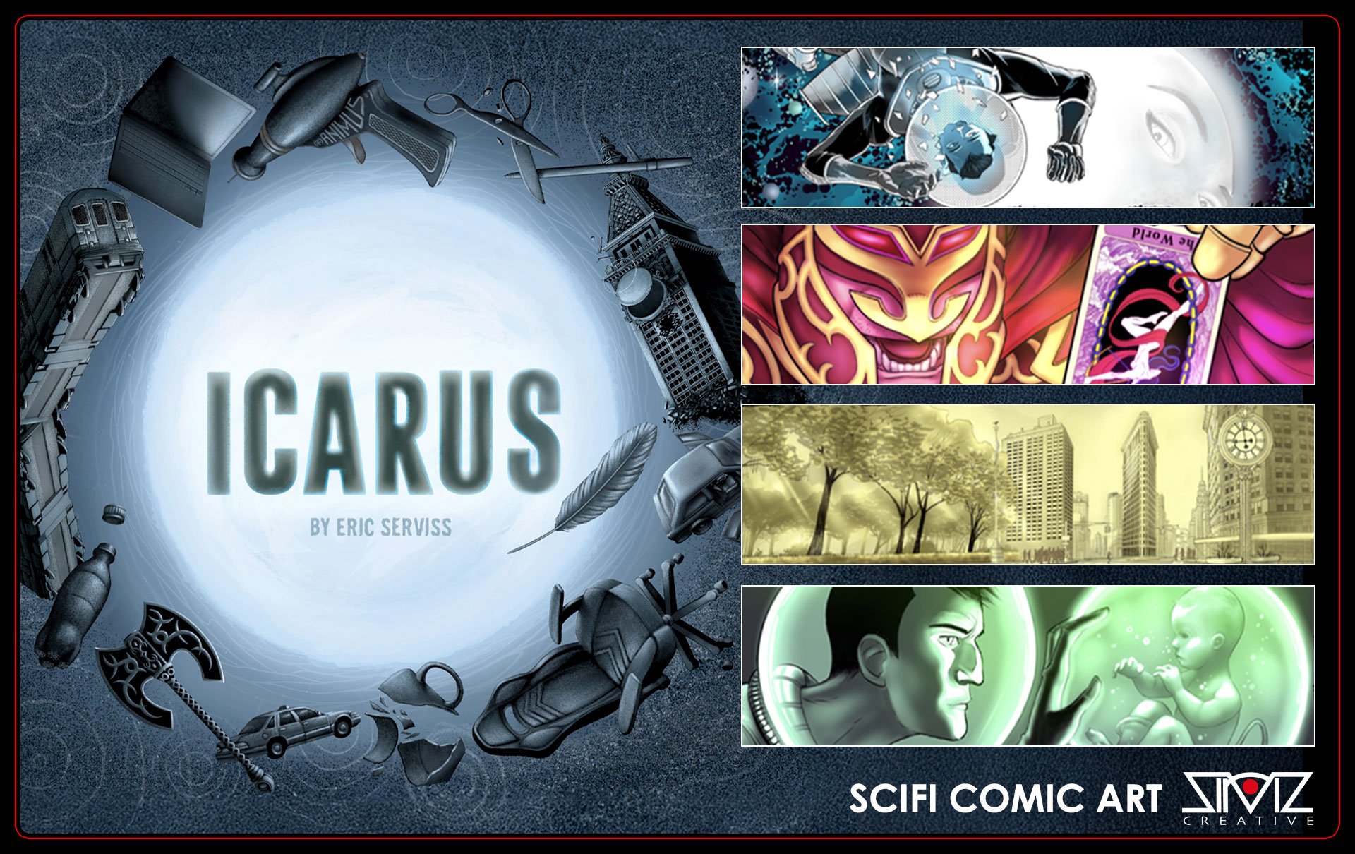 “Icarus” Graphic Novel