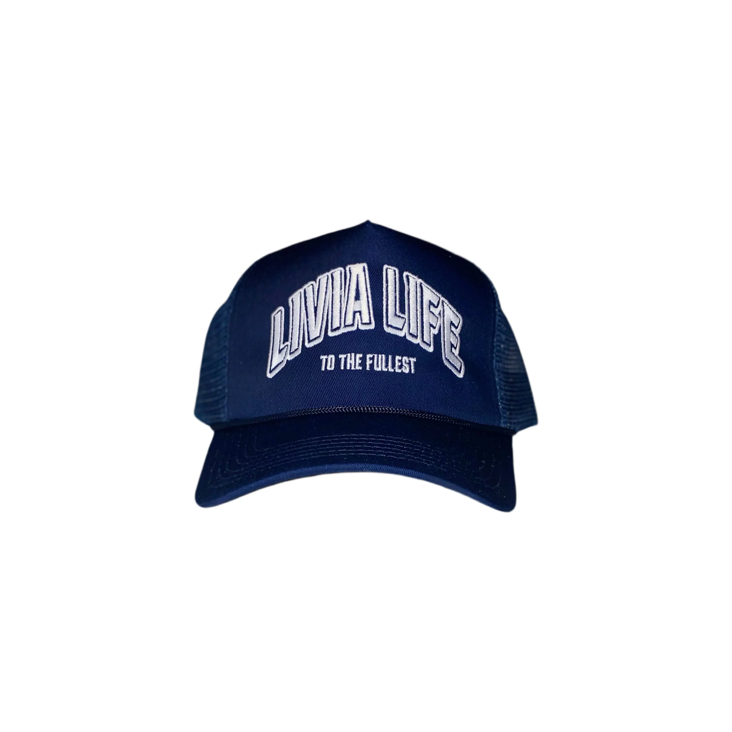 Mesh Trucker Hat - Navy Blue