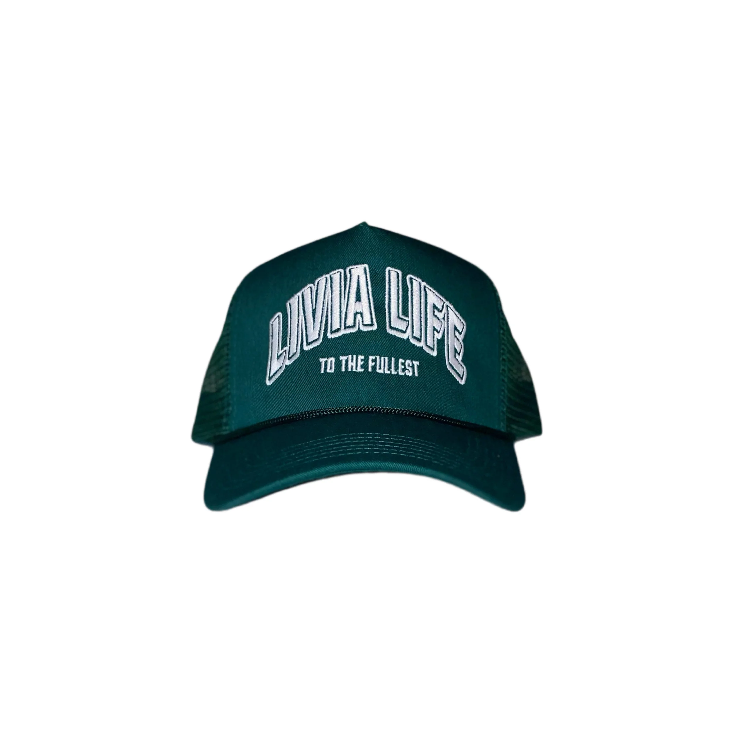 Mesh Trucker Hat - Forest Green