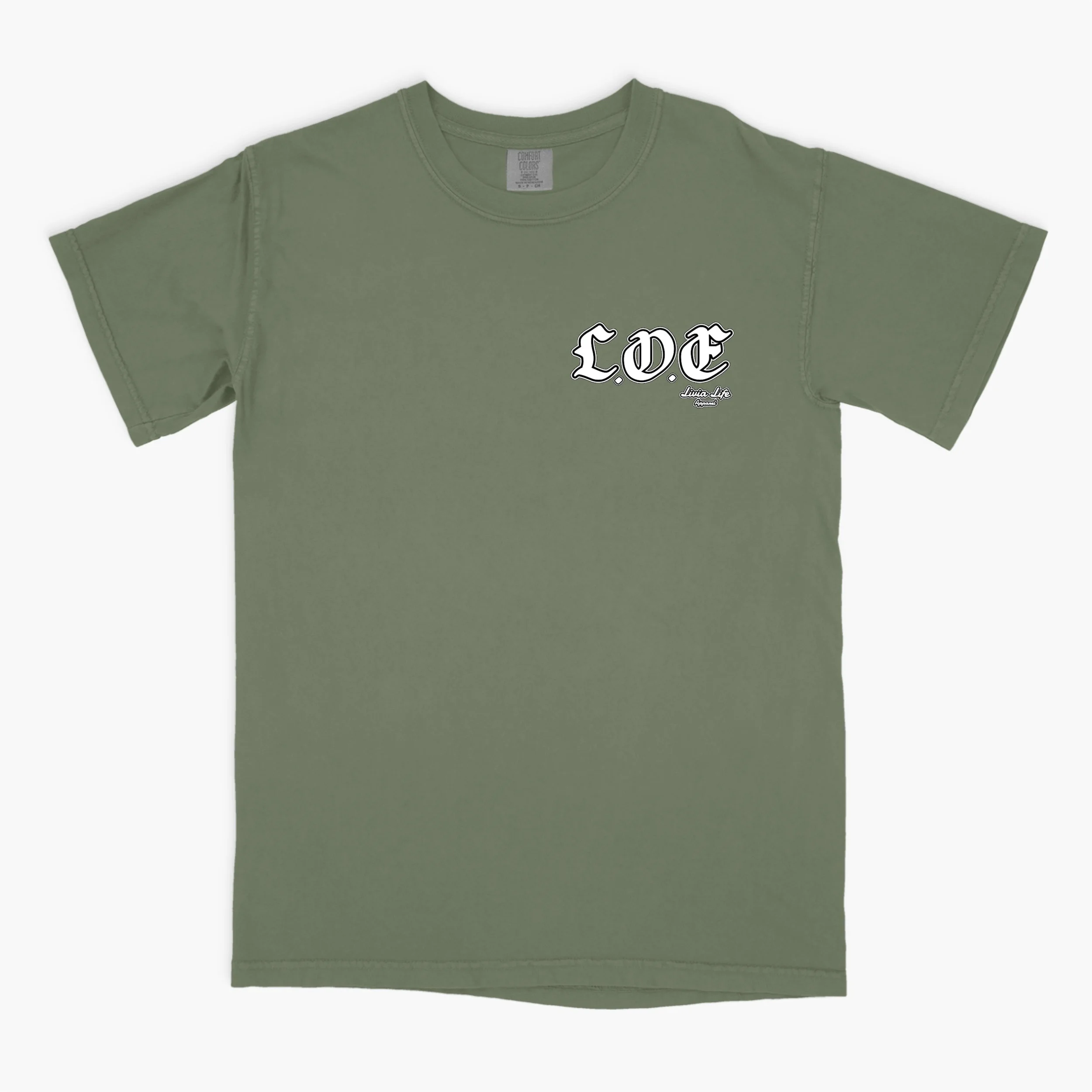 Loyalty Over Everything - Olive — LIVIA LIFE APPAREL