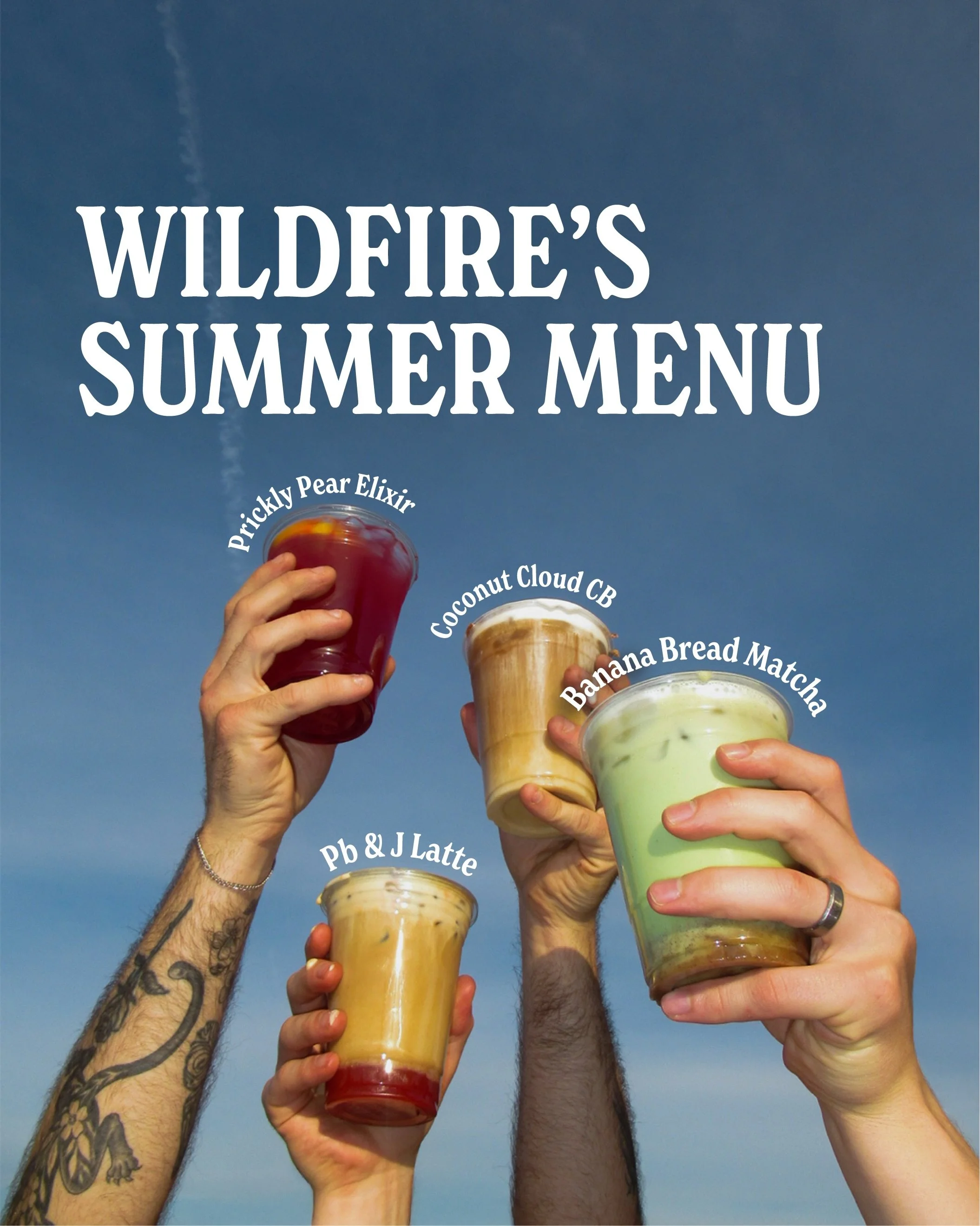 Our 2026 summer menu is here!🌞🍓

Another one of our most anticipated launches. So much time and testing has gone into this menu and we hope you love it as much as we do.🤗☀️

🥥☁️Coconut Cloud Cold Brew
Cold brew with house-made vanilla syrup and c