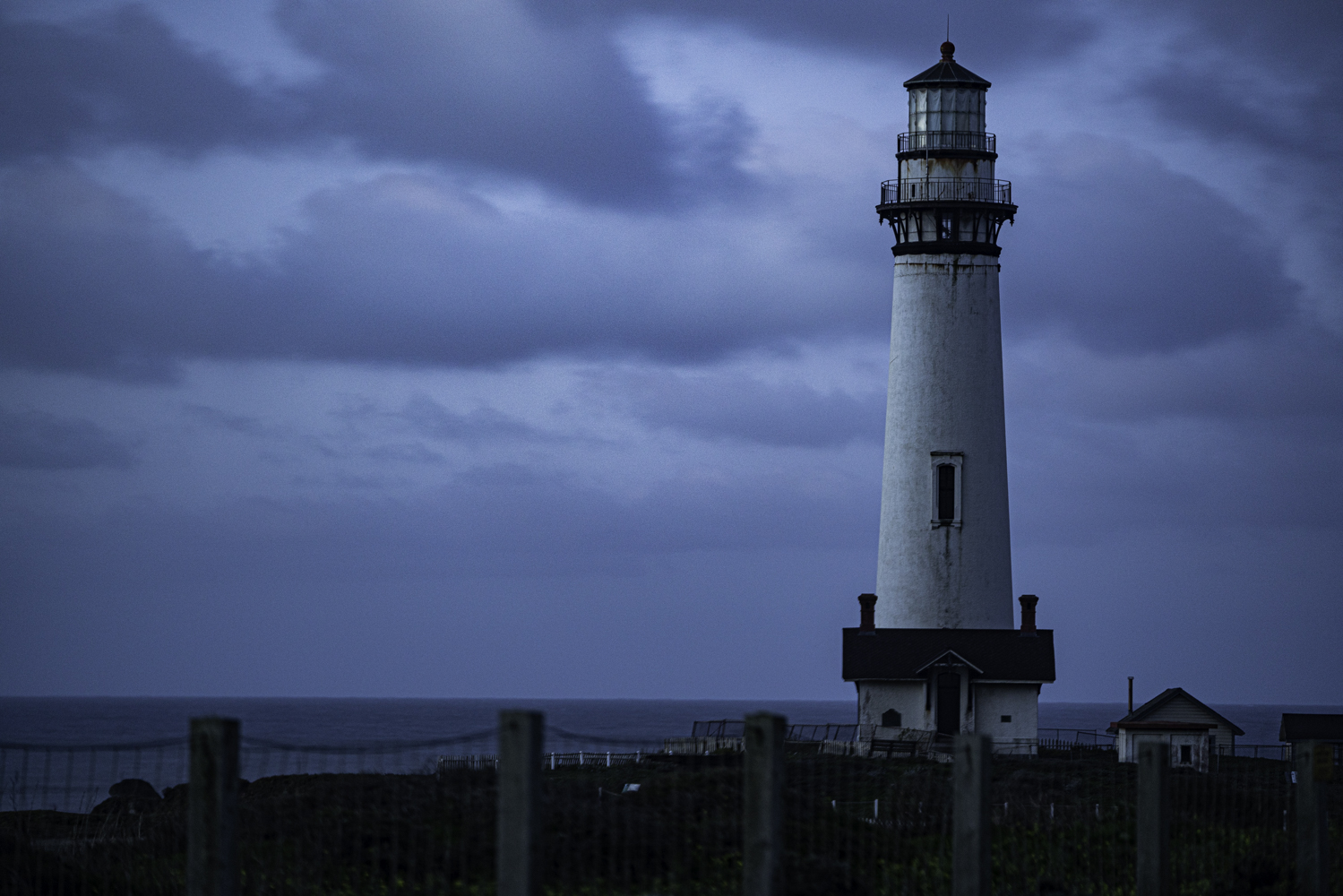 Cloudy Morning at Pigeon Point