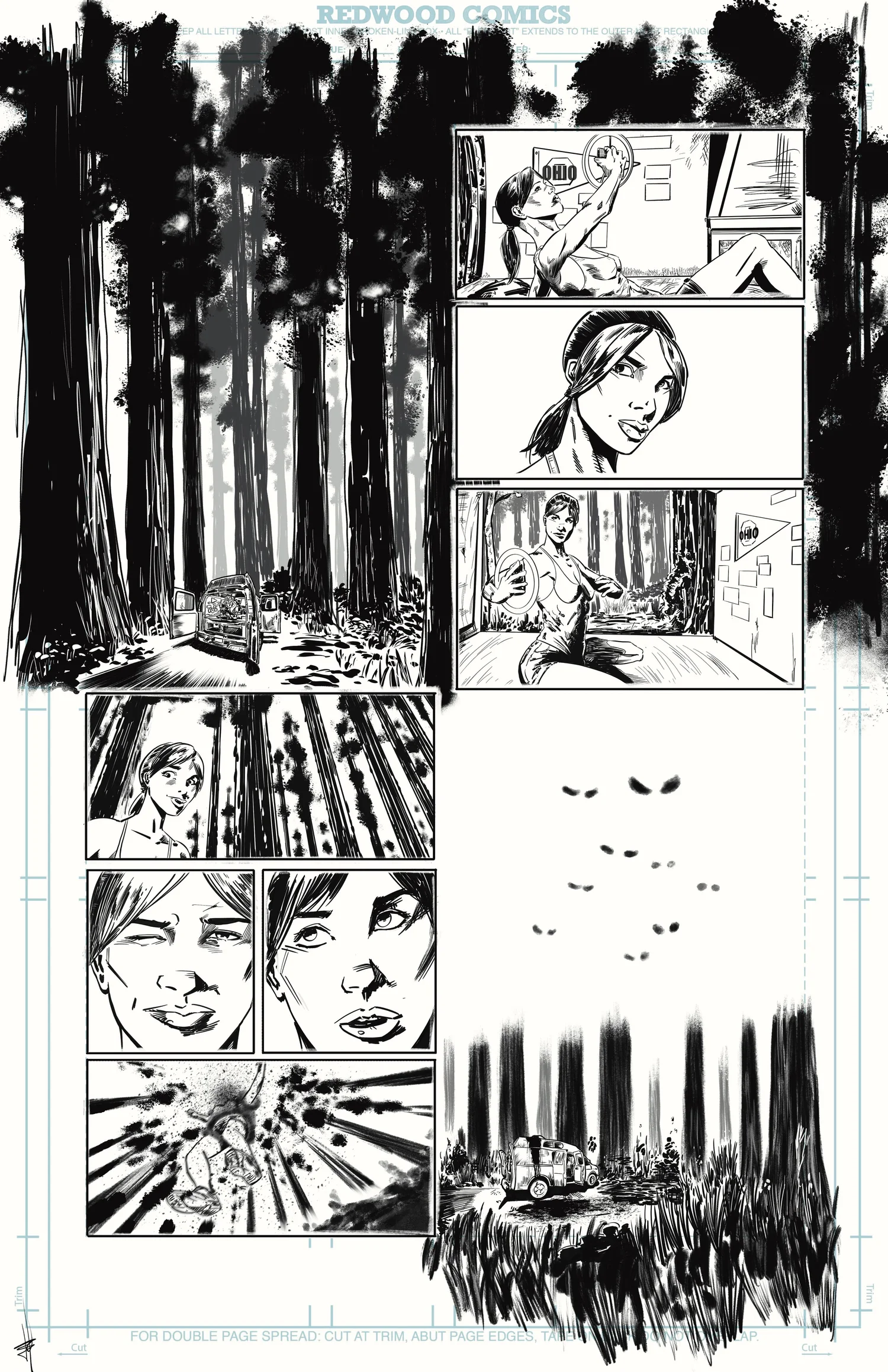 Don't Forget to Feed the Dark Watchers, sample page