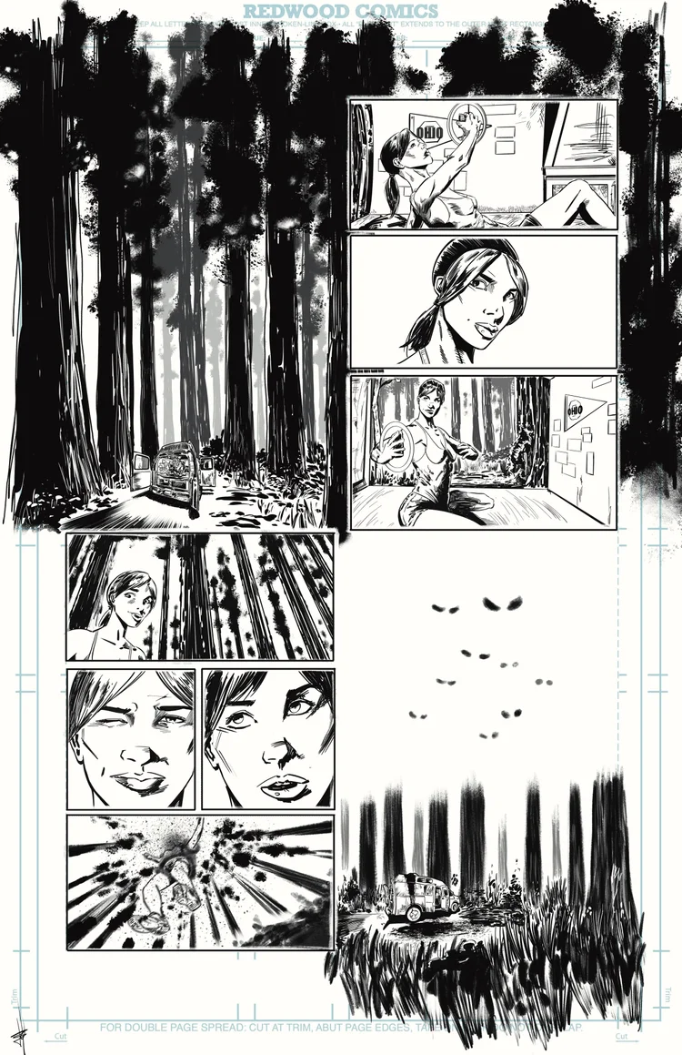 Don't Forget to Feed the Dark Watchers, sample page