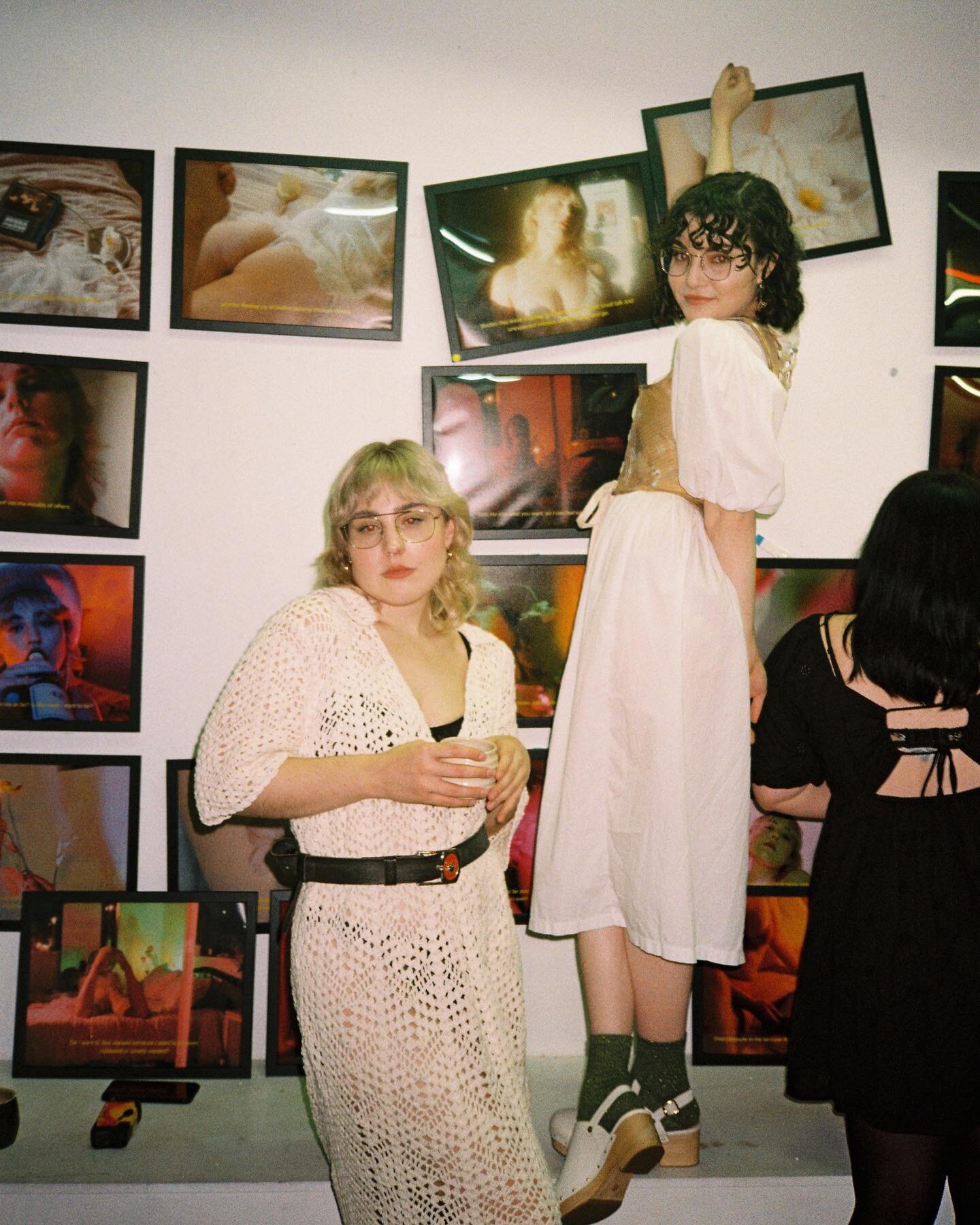 A Not So Innocent Age 
exhibition curated by @katwattle &amp; @brdgt_m 
captured by @kyledobie.co