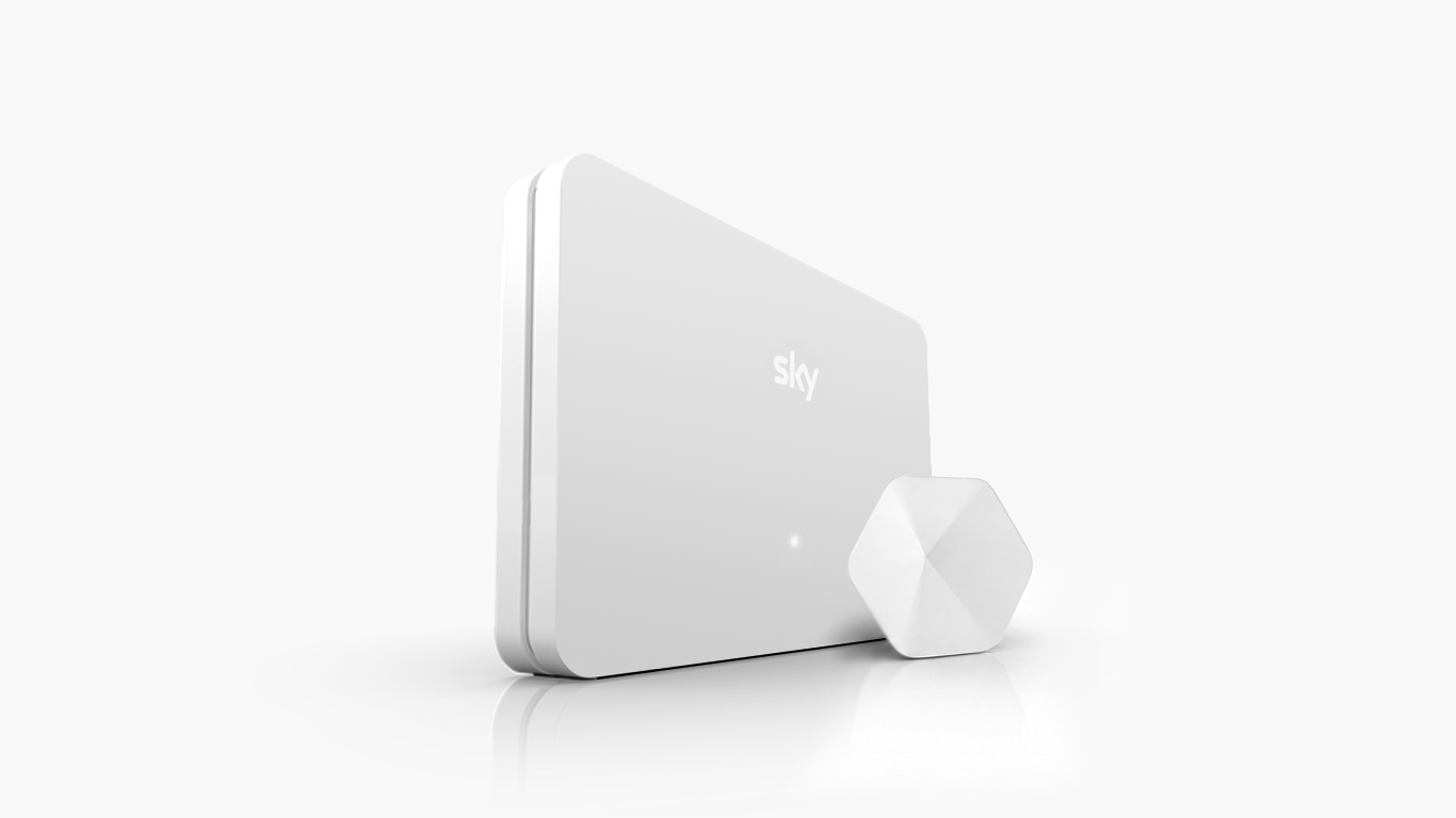  Industrial Design, Packaging and User Guide  Sky WiFi Max (hub and extender pod) was designed with sustainability at its core. Building on elements from the previous Hub 4 platform, this project focused on reducing material usage, simplifying constr