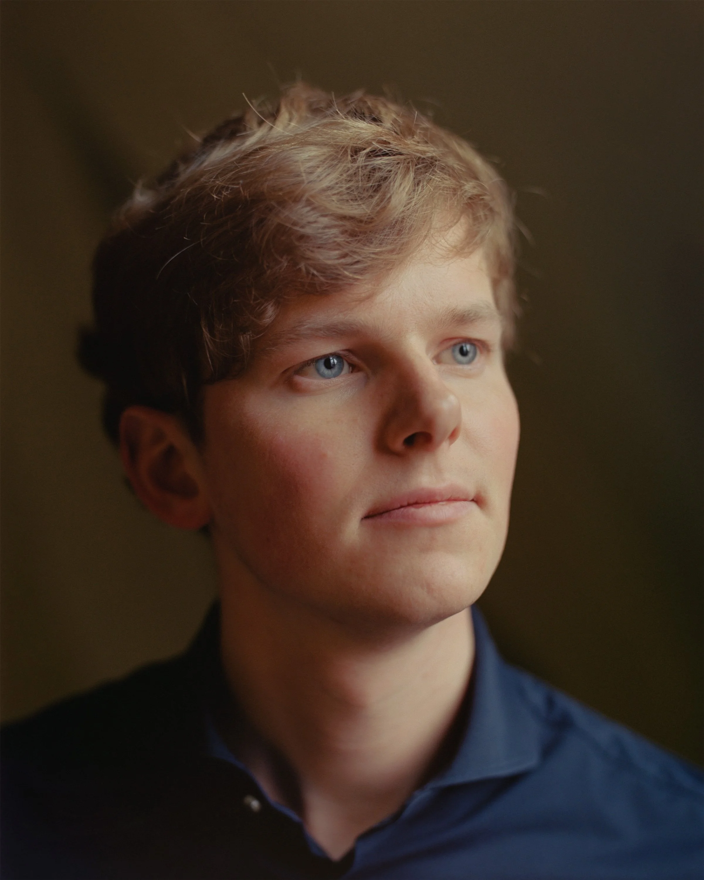   Harpist Joost Willemze   for arts centre Het Klooster   