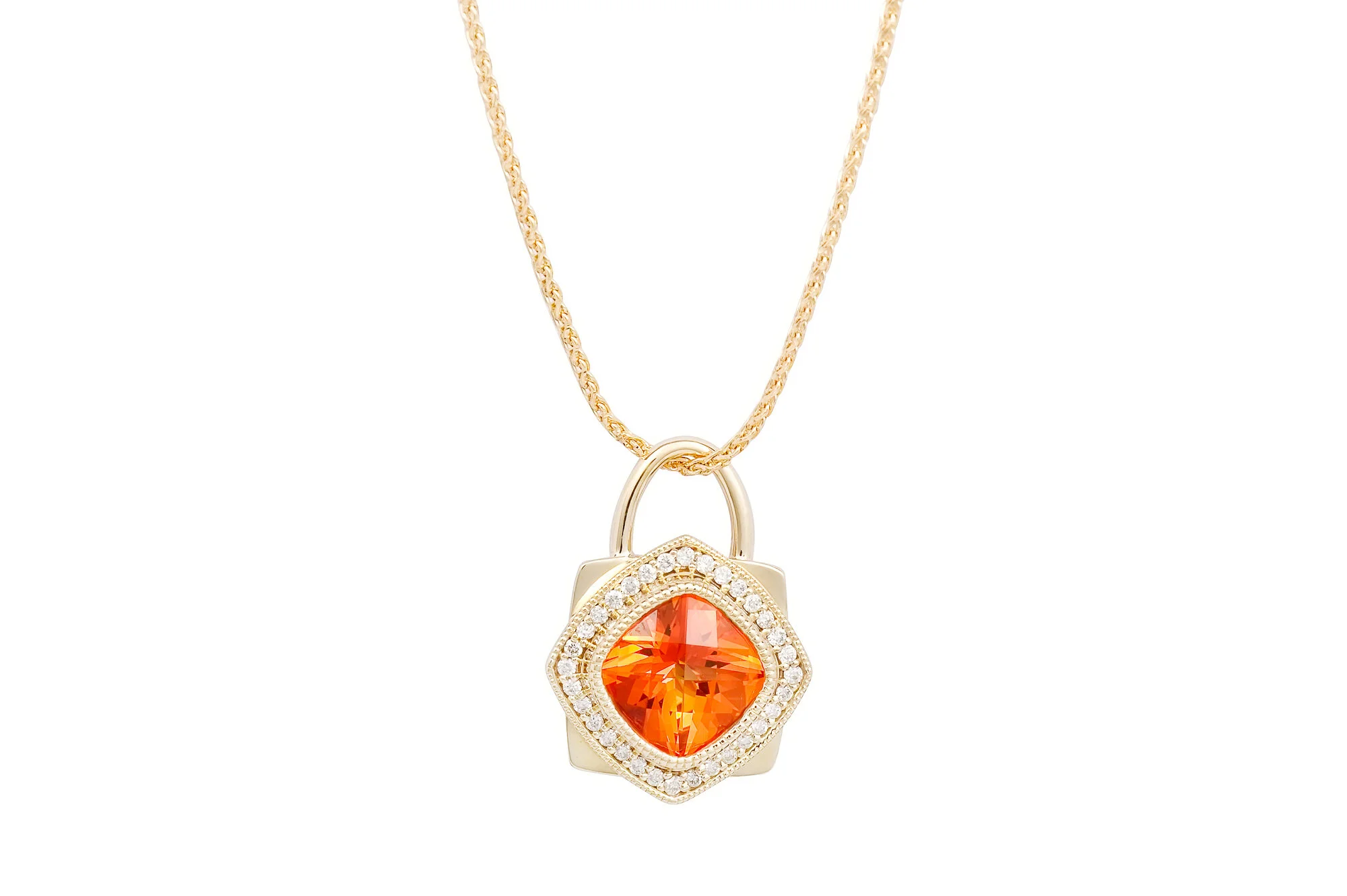 Yellow gold pendant orange front.jpg