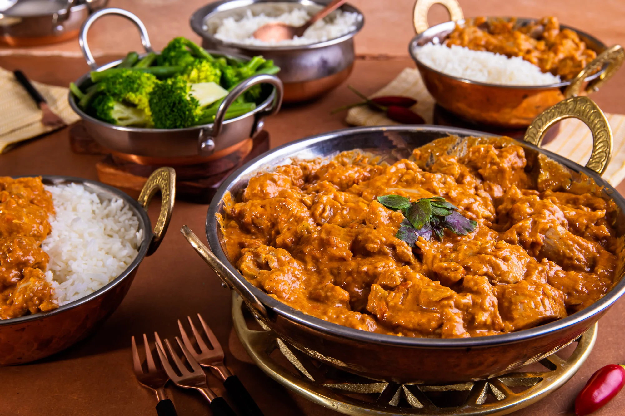 Food Styling and Photography Butter Chicken